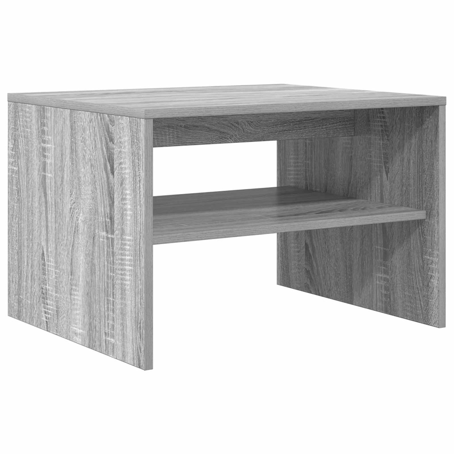 Coffee Table Grey Sonoma 60 x 50 x 40 cm Engineered Wood