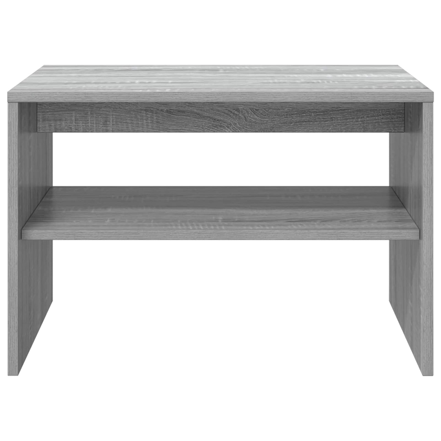 Coffee Table Grey Sonoma 60 x 50 x 40 cm Engineered Wood