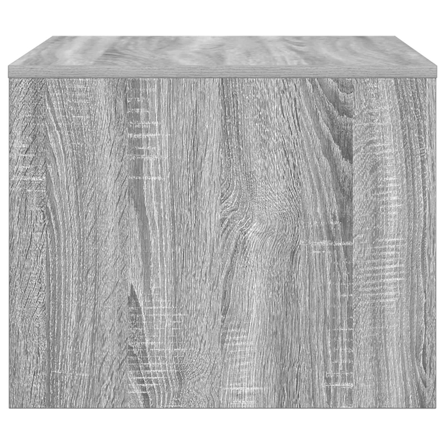 Coffee Table Grey Sonoma 60 x 50 x 40 cm Engineered Wood
