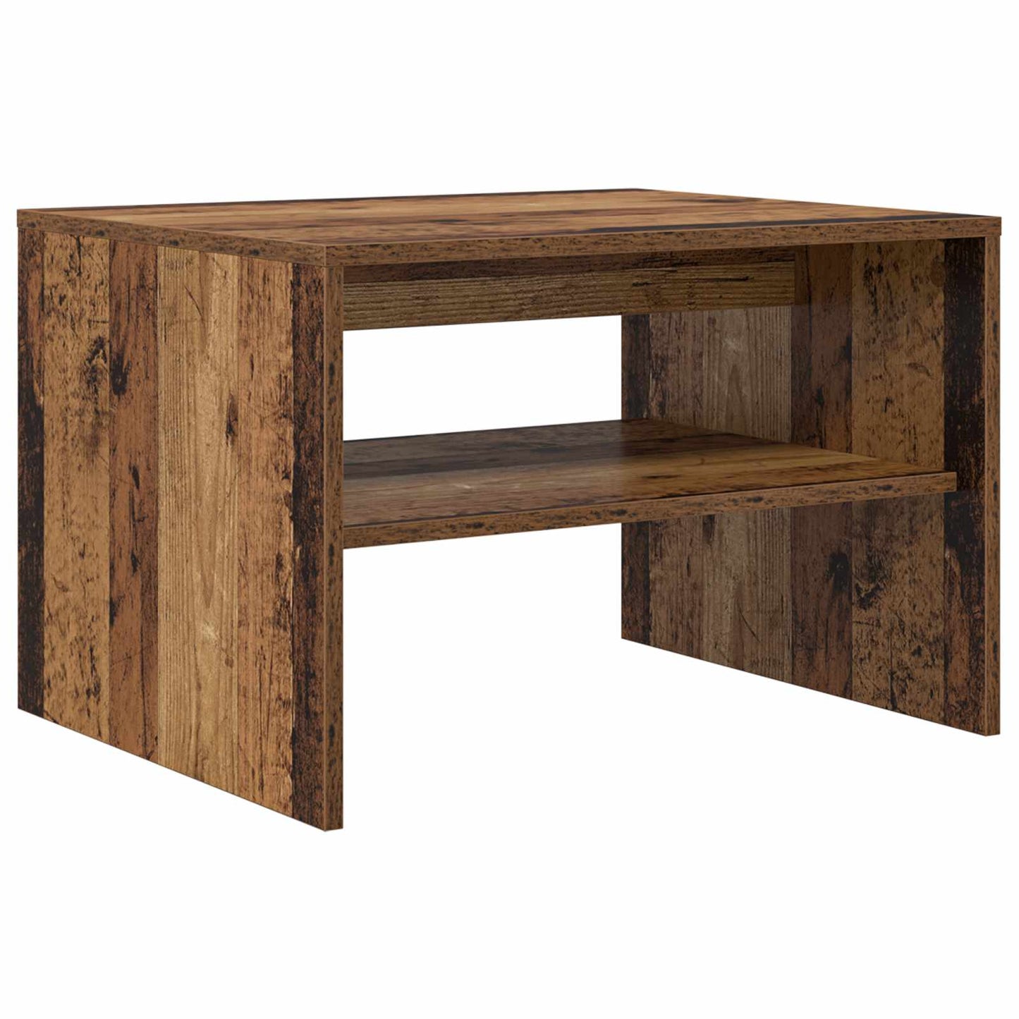 Coffee Table Old Wood 60 x 50 x 40 cm Engineered Wood