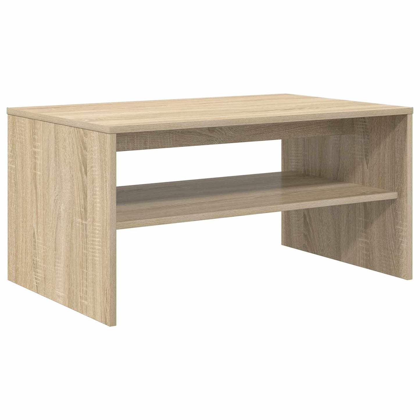 Coffee Table Sonoma Oak 80 x 50 x 40 cm Engineered Wood