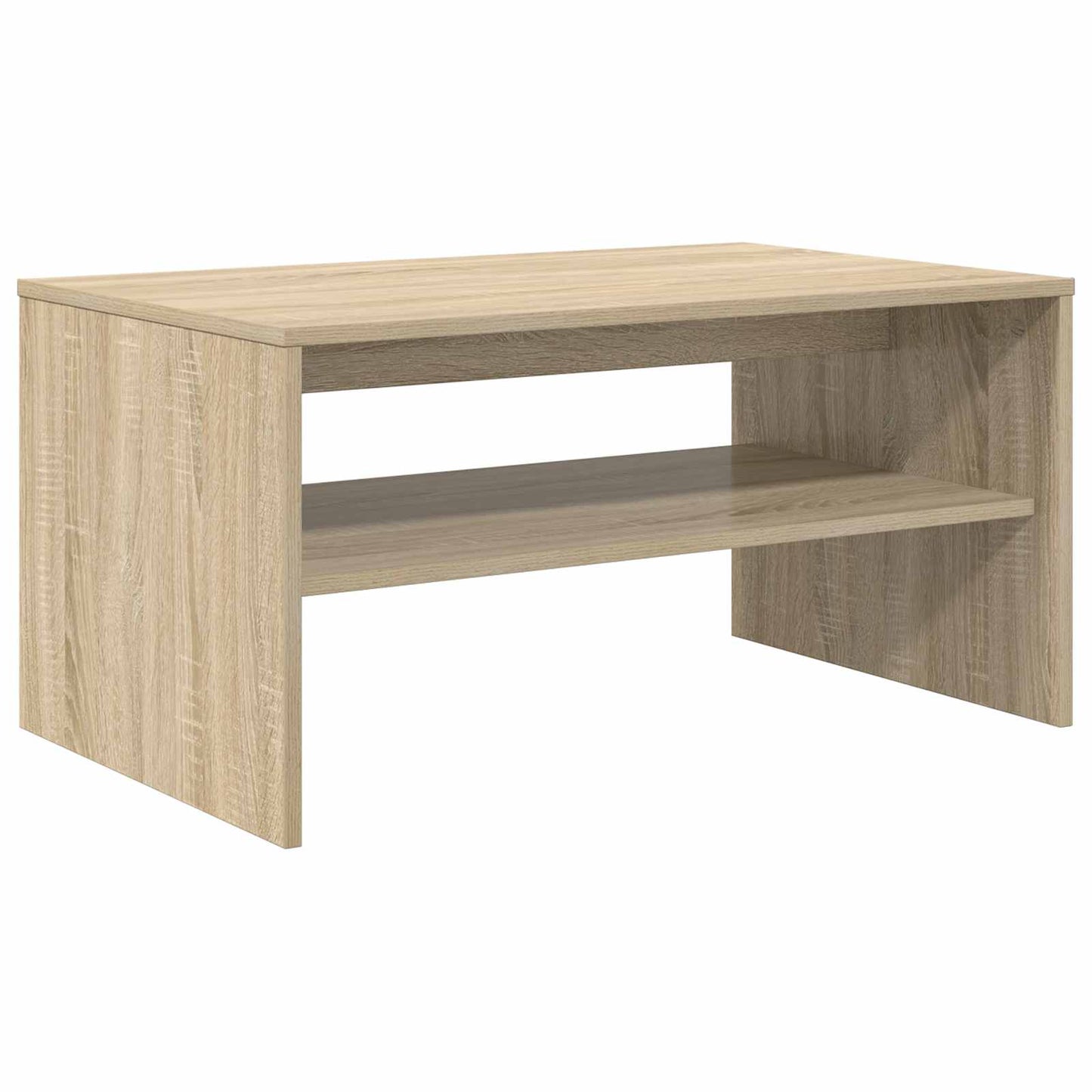 Coffee Table Sonoma Oak 80 x 50 x 40 cm Engineered Wood