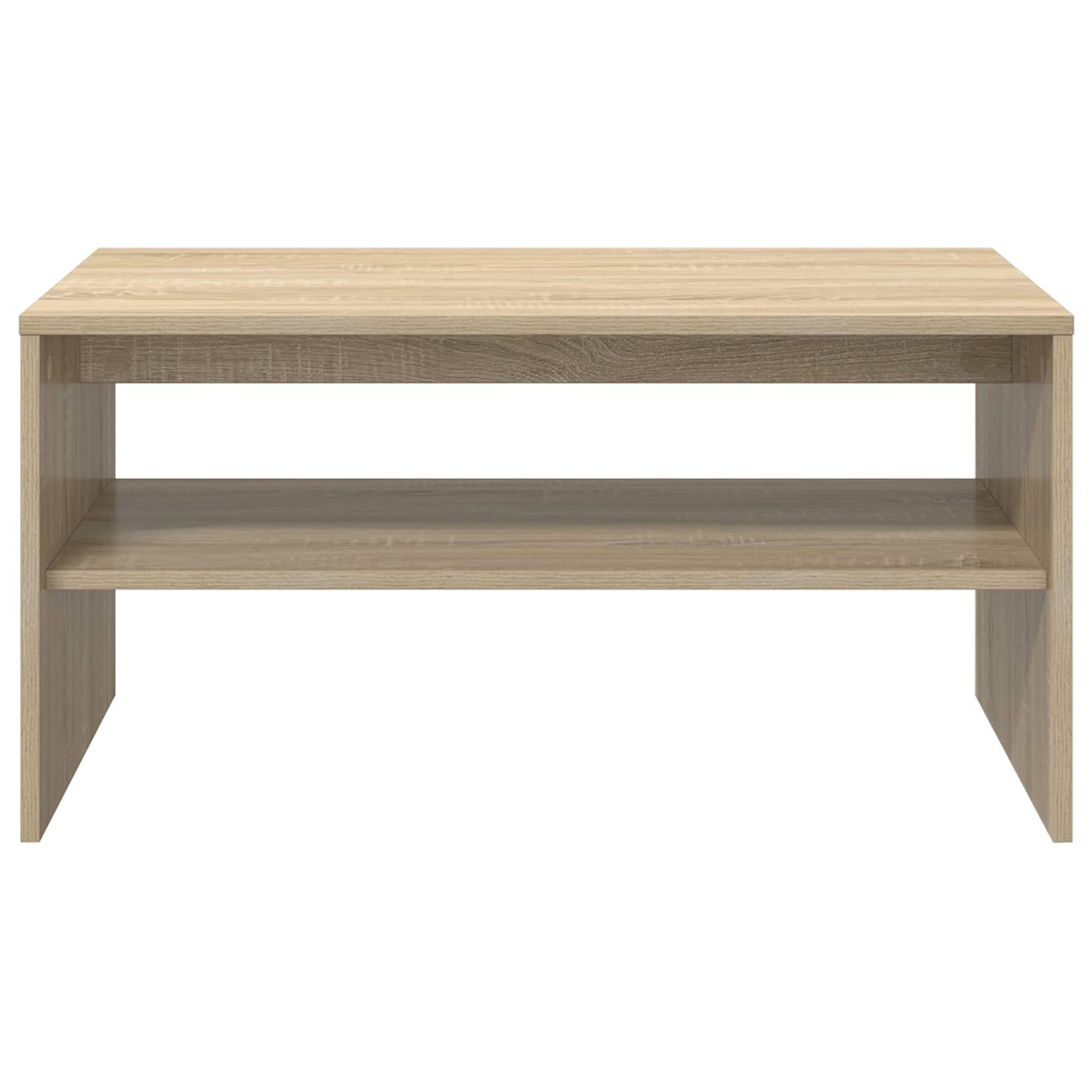 Coffee Table Sonoma Oak 80 x 50 x 40 cm Engineered Wood
