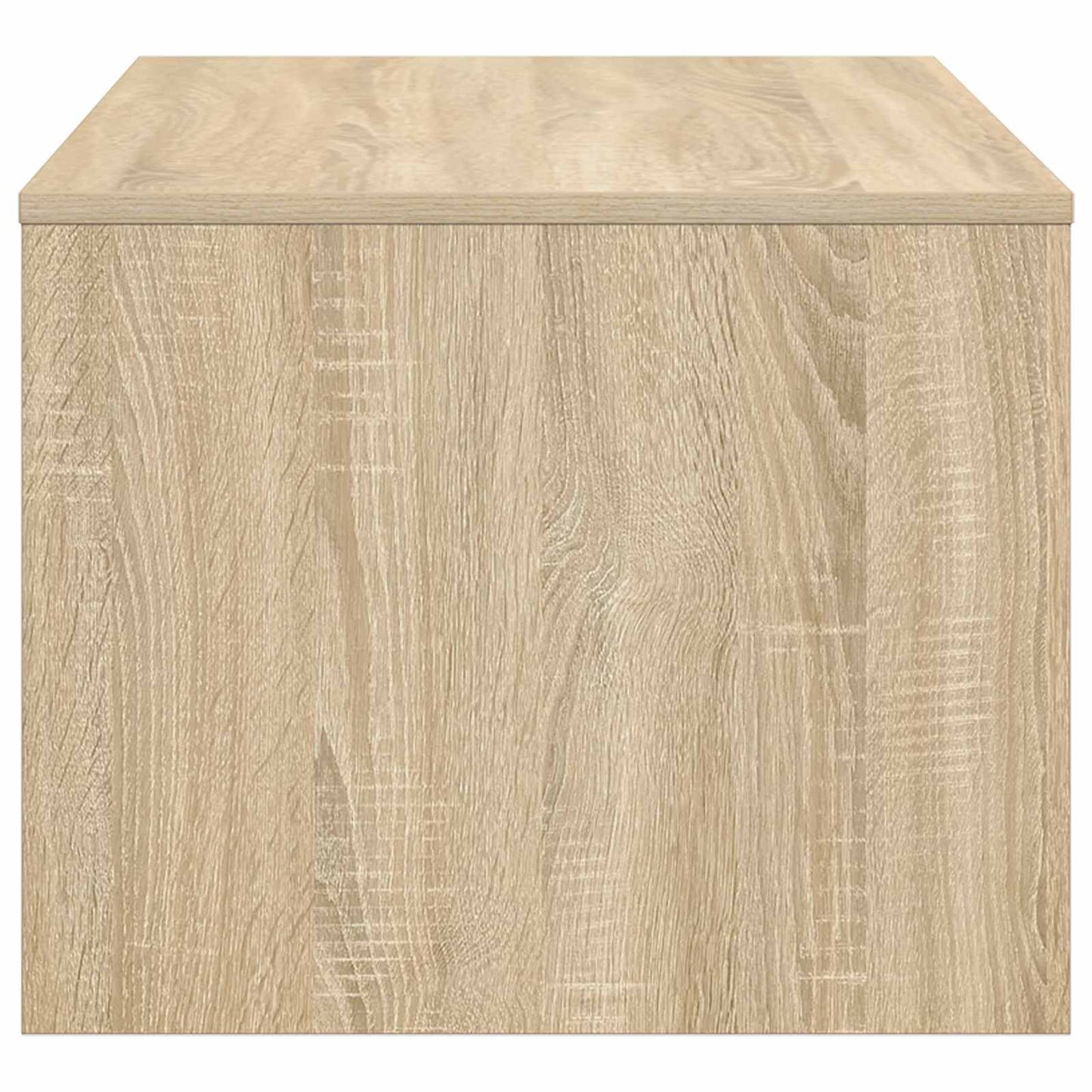 Coffee Table Sonoma Oak 80 x 50 x 40 cm Engineered Wood