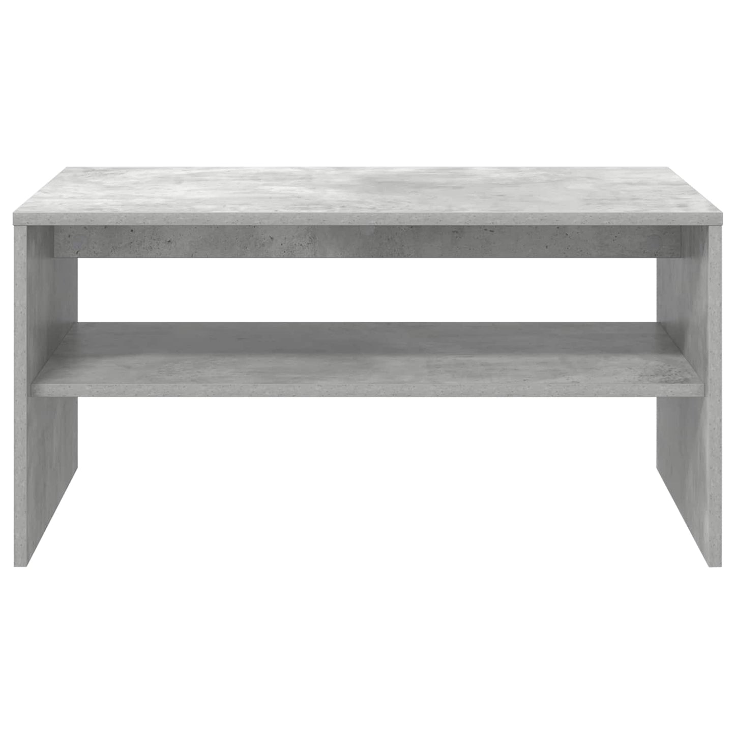 Coffee Table Concrete Grey 80 x 50 x 40 cm Engineered Wood