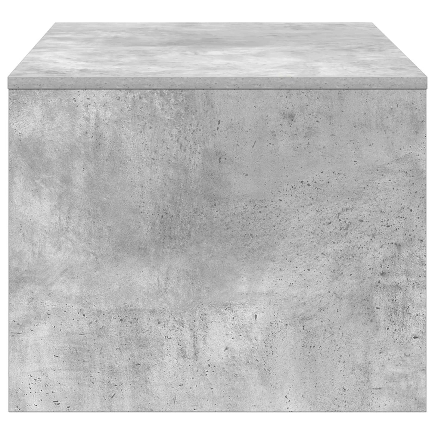 Coffee Table Concrete Grey 80 x 50 x 40 cm Engineered Wood