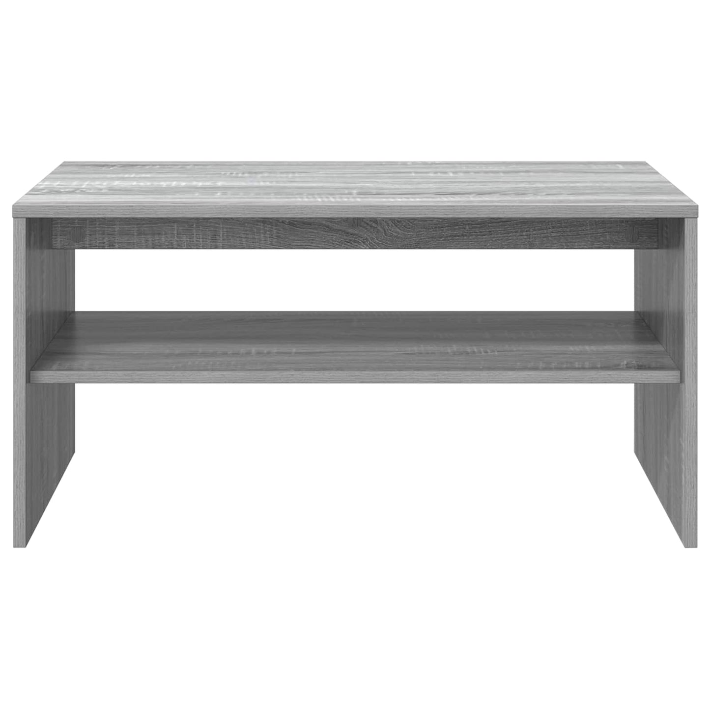 Coffee Table Grey Sonoma 80 x 50 x 40 cm Engineered Wood