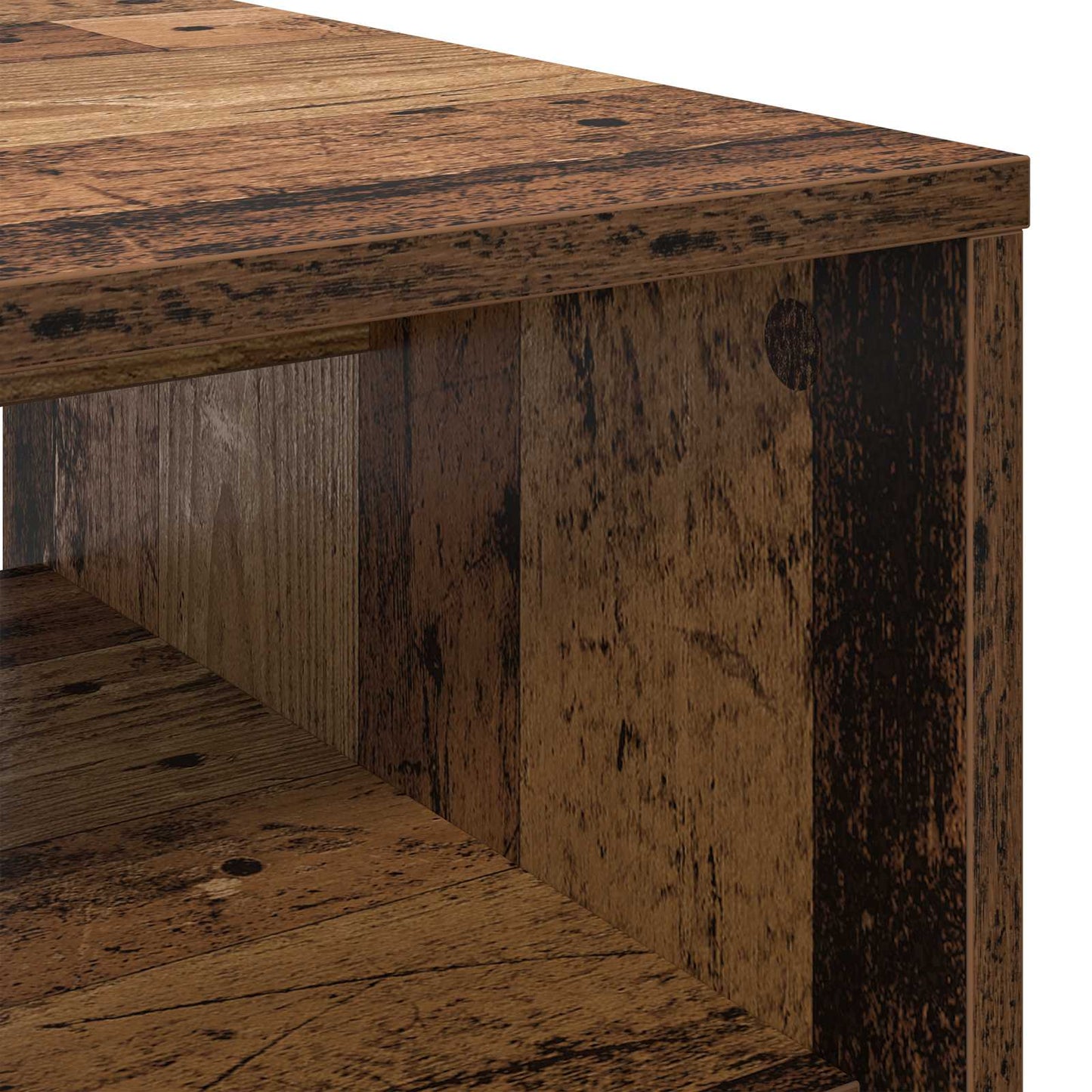 Coffee Table Old Wood 80 x 50 x 40 cm Engineered Wood