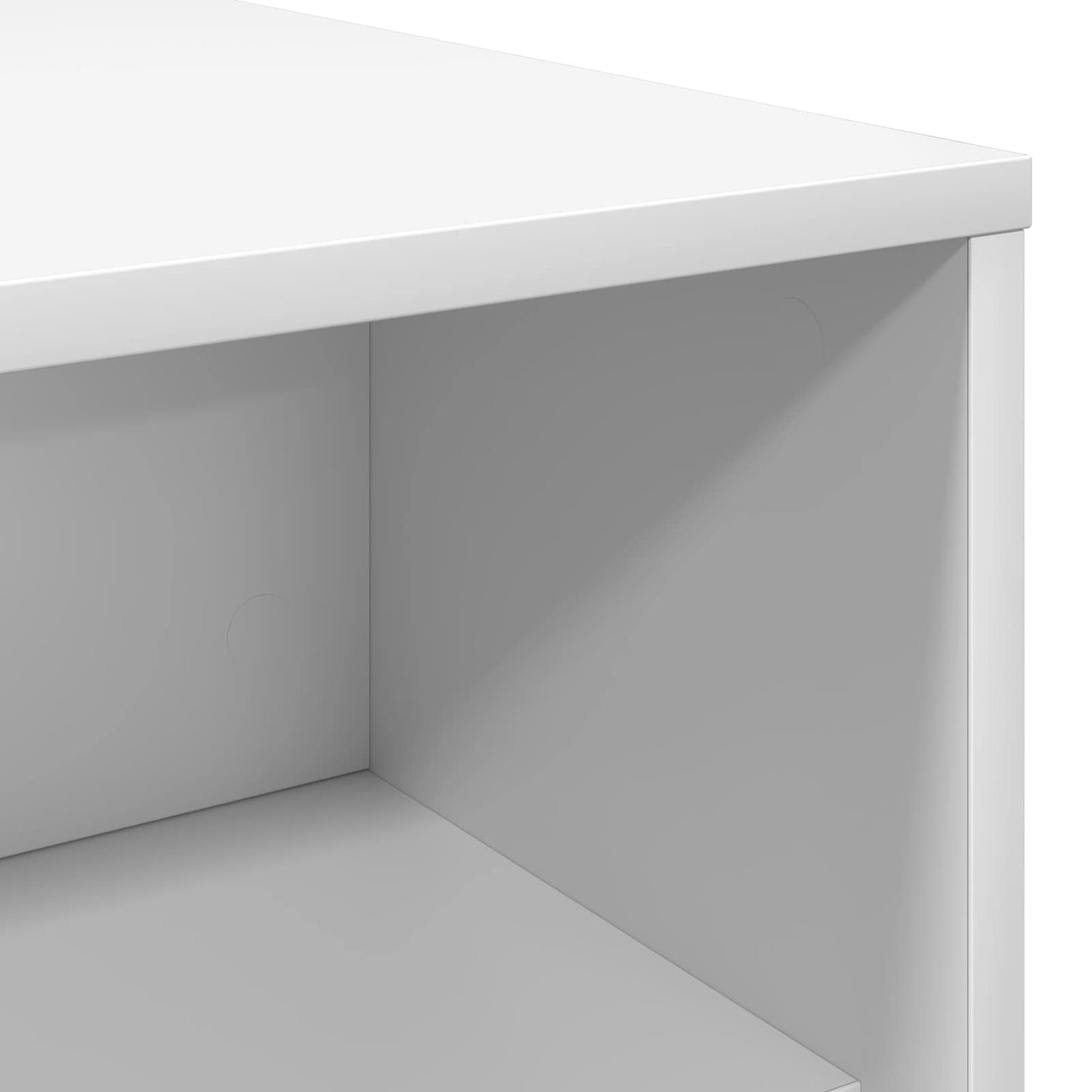Coffee Table White 100 x 50 x 40 cm Engineered Wood