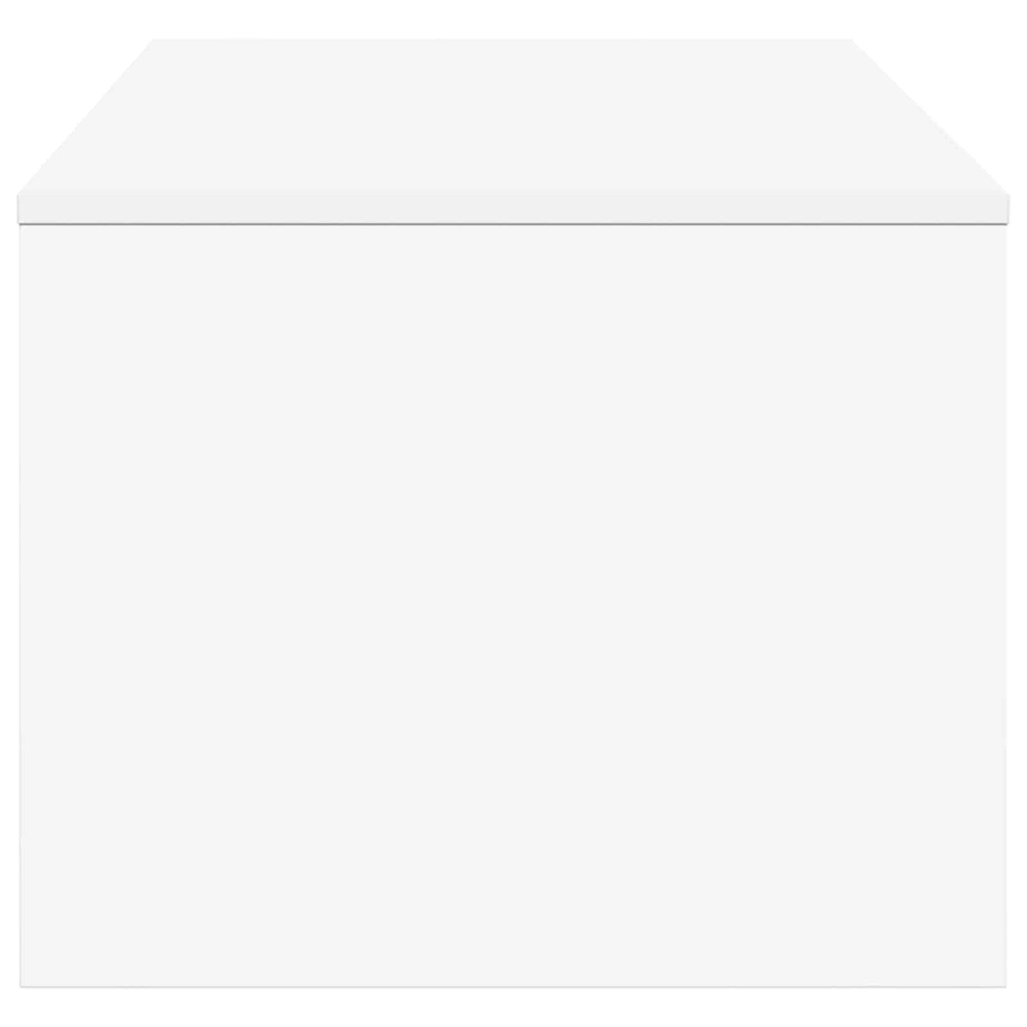 Coffee Table White 100 x 50 x 40 cm Engineered Wood