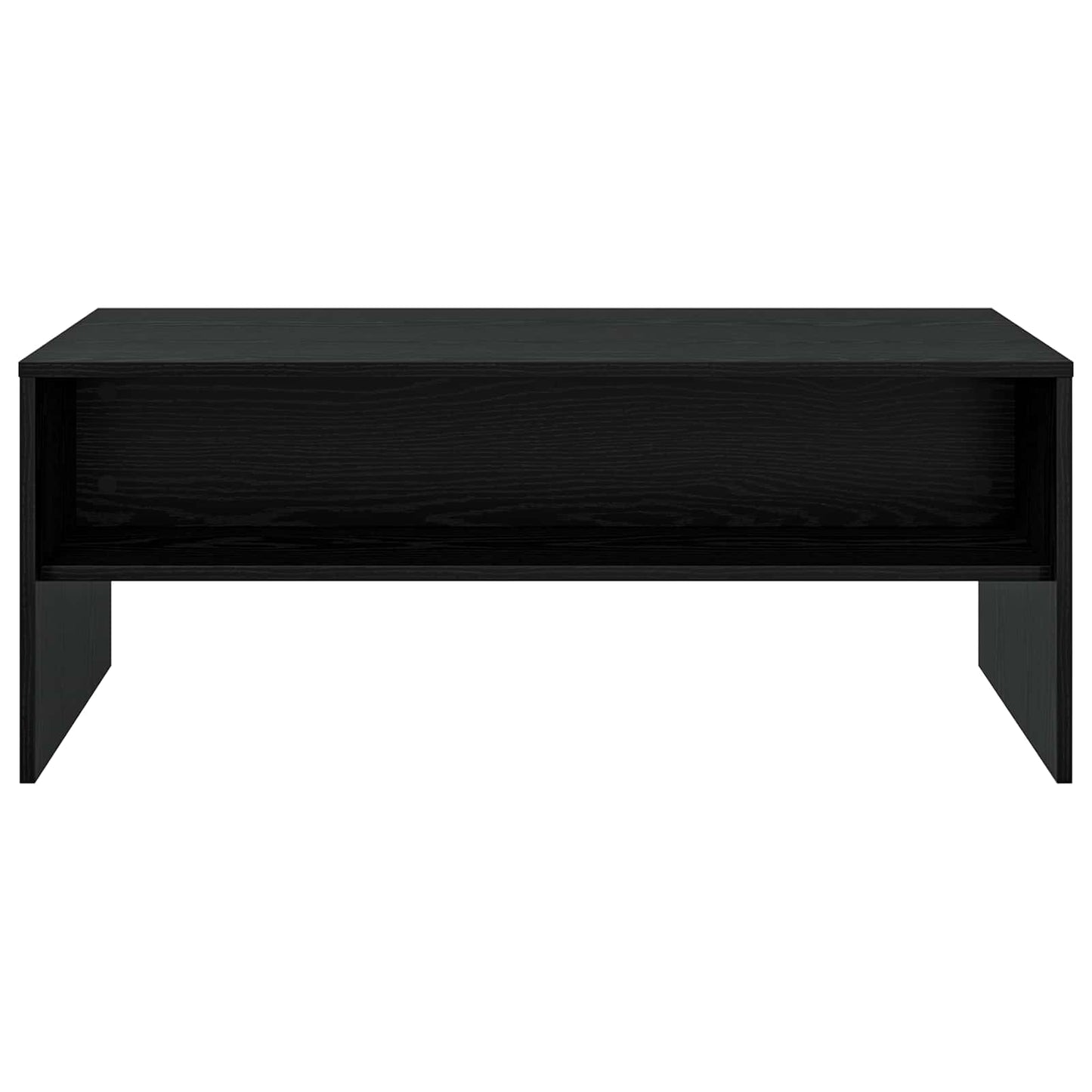 Coffee Table Black Oak 100 x 50 x 40 cm Engineered Wood