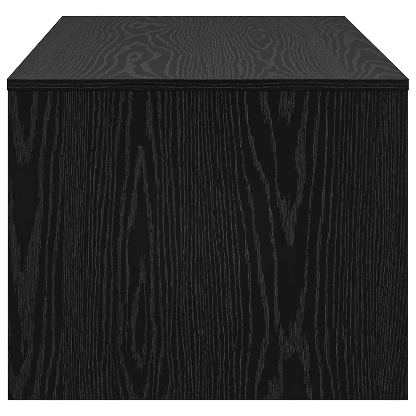 Coffee Table Black Oak 100 x 50 x 40 cm Engineered Wood