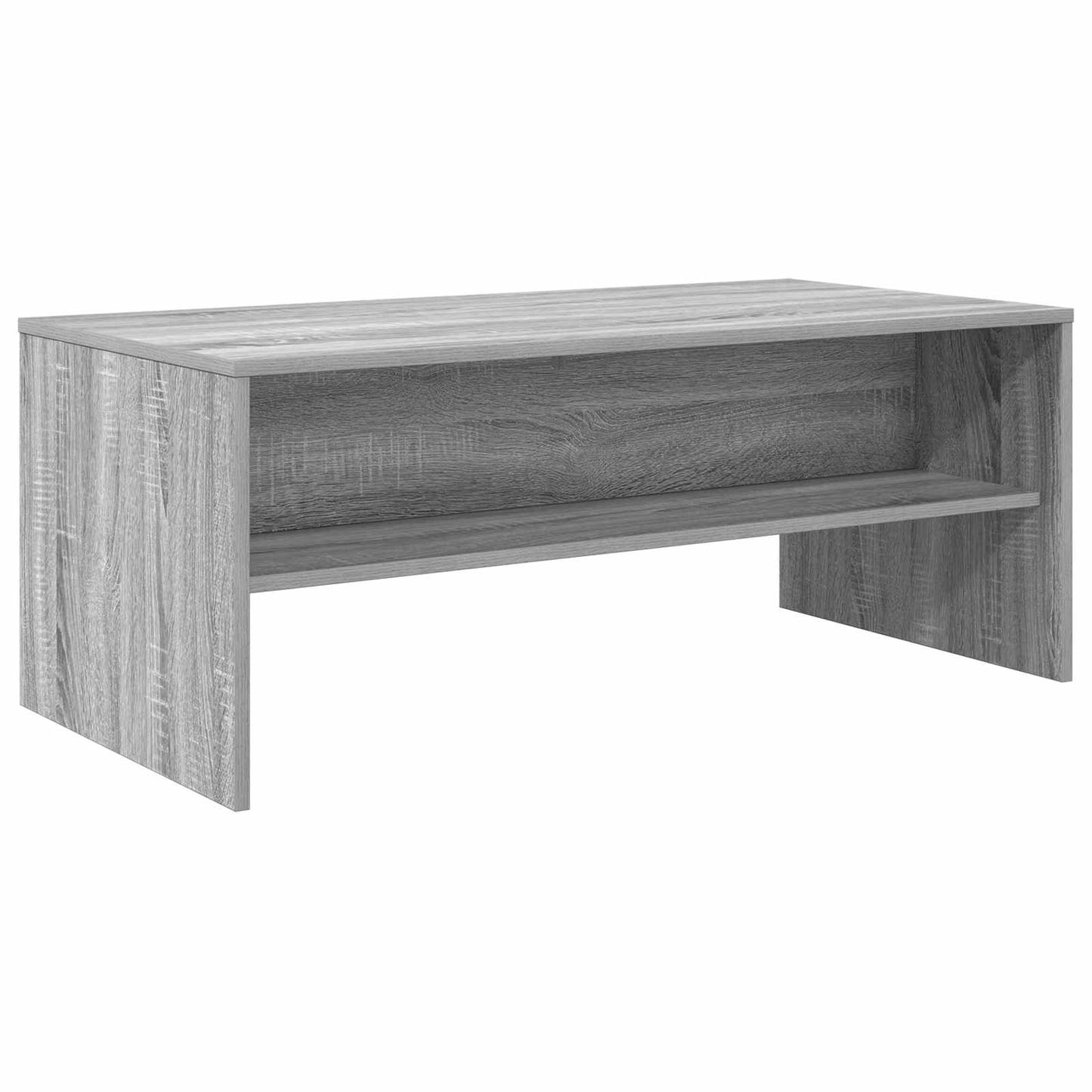 Coffee Table Grey Sonoma 100 x 50 x 40 cm Engineered Wood