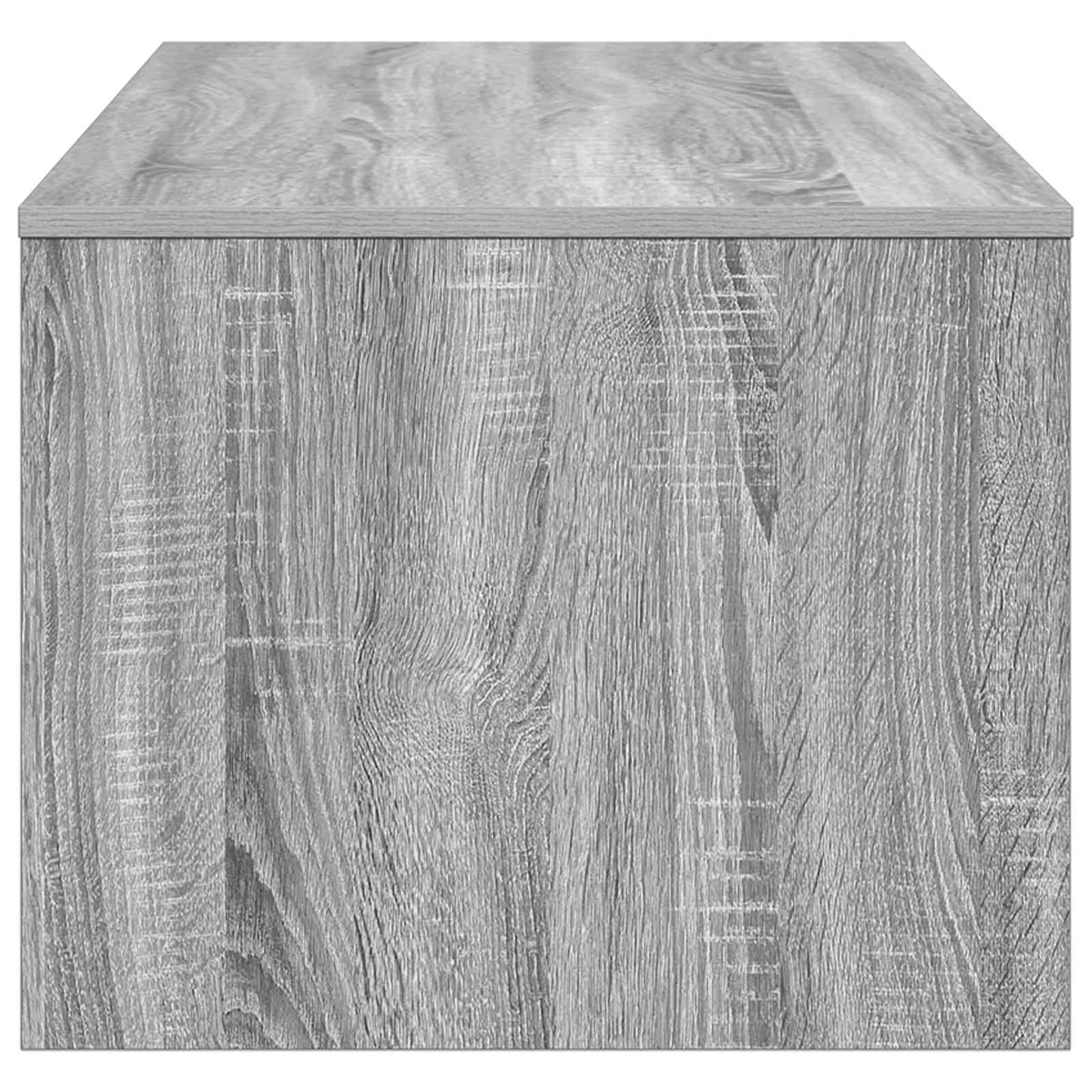 Coffee Table Grey Sonoma 100 x 50 x 40 cm Engineered Wood