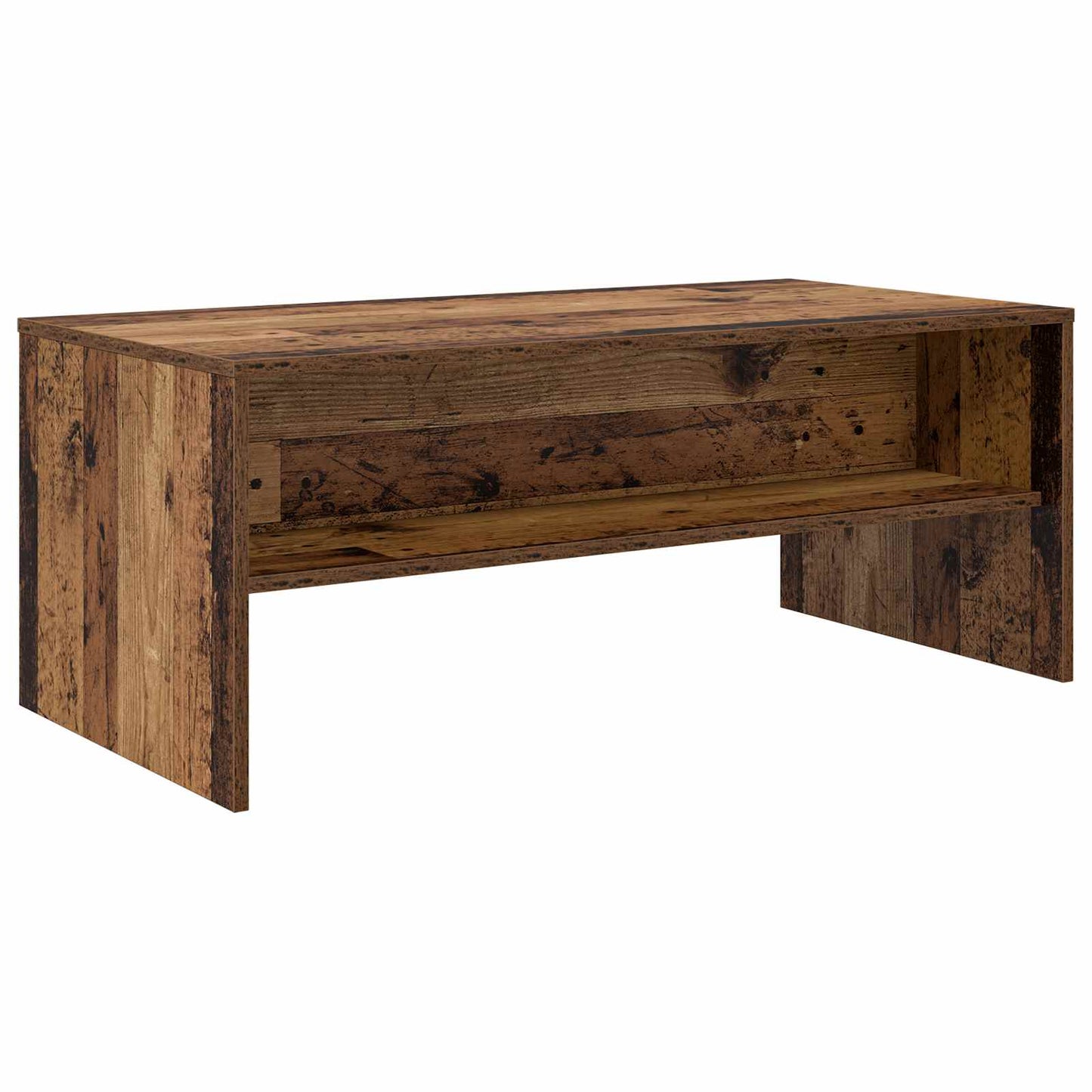 Coffee Table Old Wood 100 x 50 x 40 cm Engineered Wood