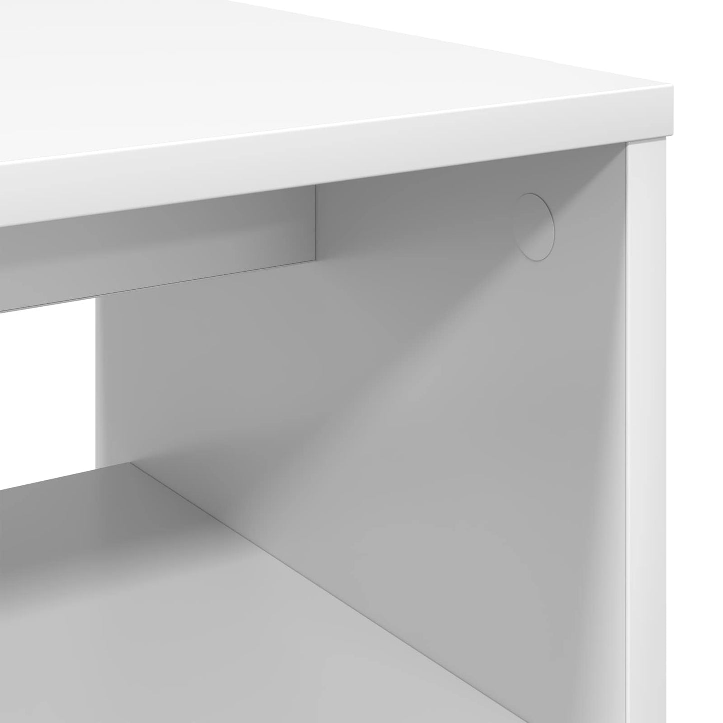 TV Cabinet 60 x 35 x 40 cm White Engineered Wood