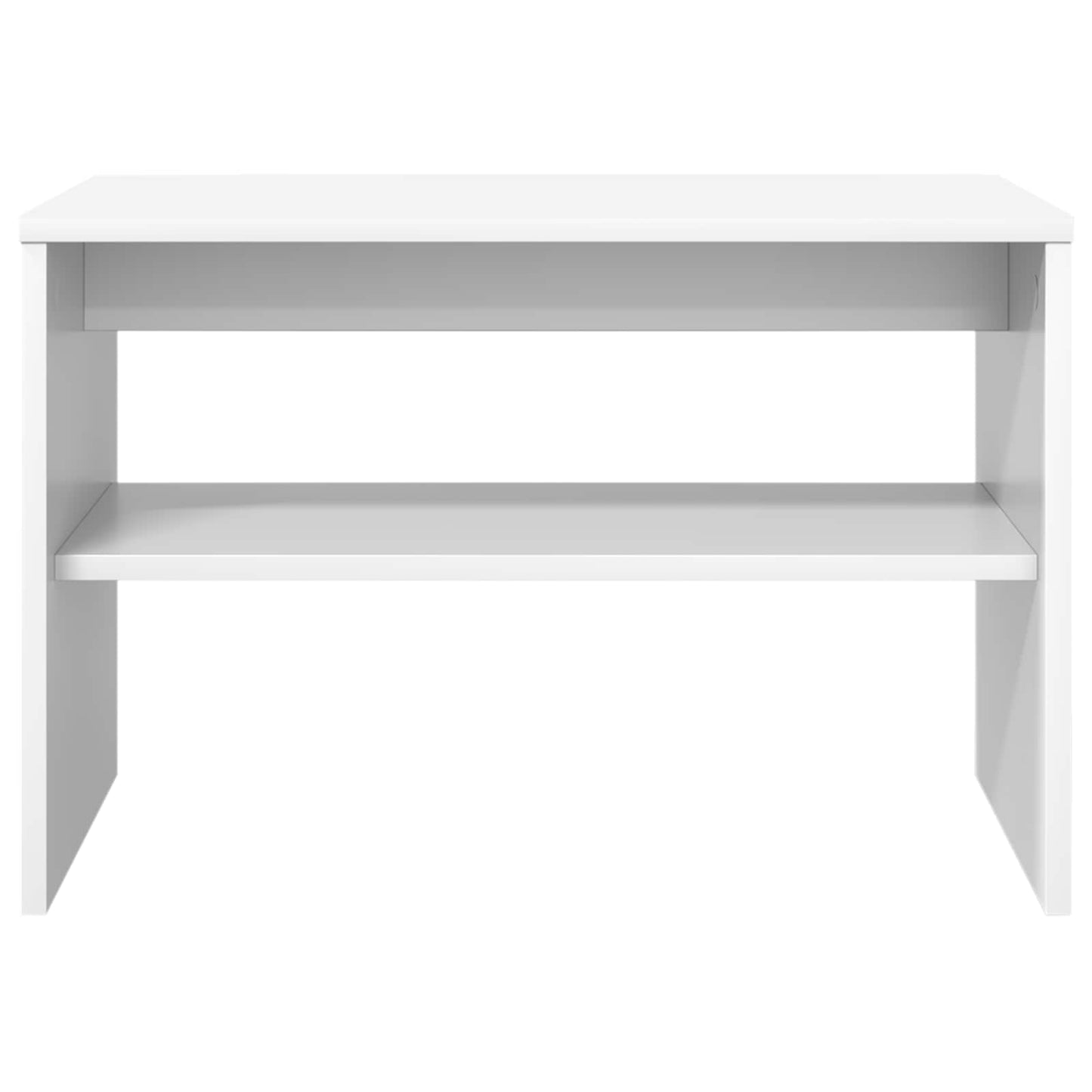 TV Cabinet 60 x 35 x 40 cm White Engineered Wood