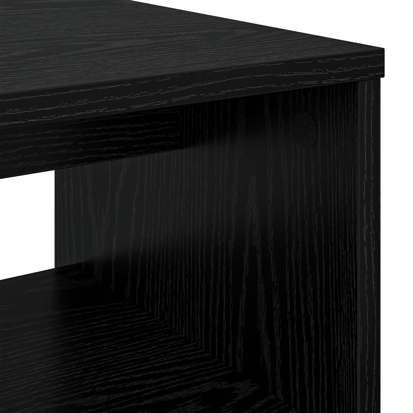 TV Cabinet Black Oak 60 x 35 x 40 cm Engineered Wood