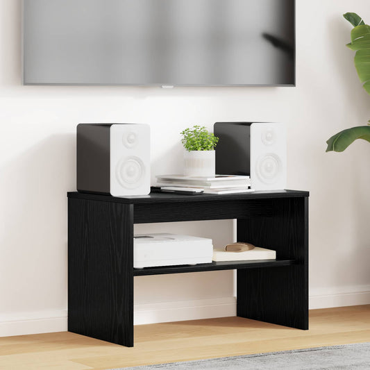 TV Cabinet 60 x 35 x 40 cm Black Oak Engineered Wood