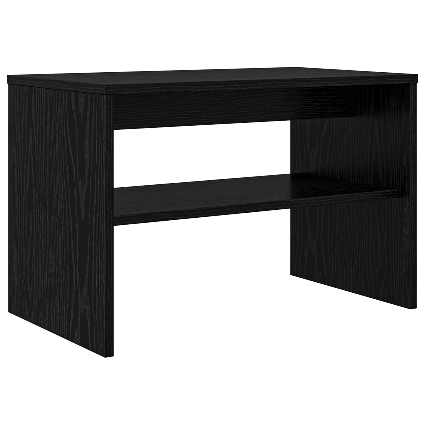 TV Cabinet 60 x 35 x 40 cm Black Oak Engineered Wood
