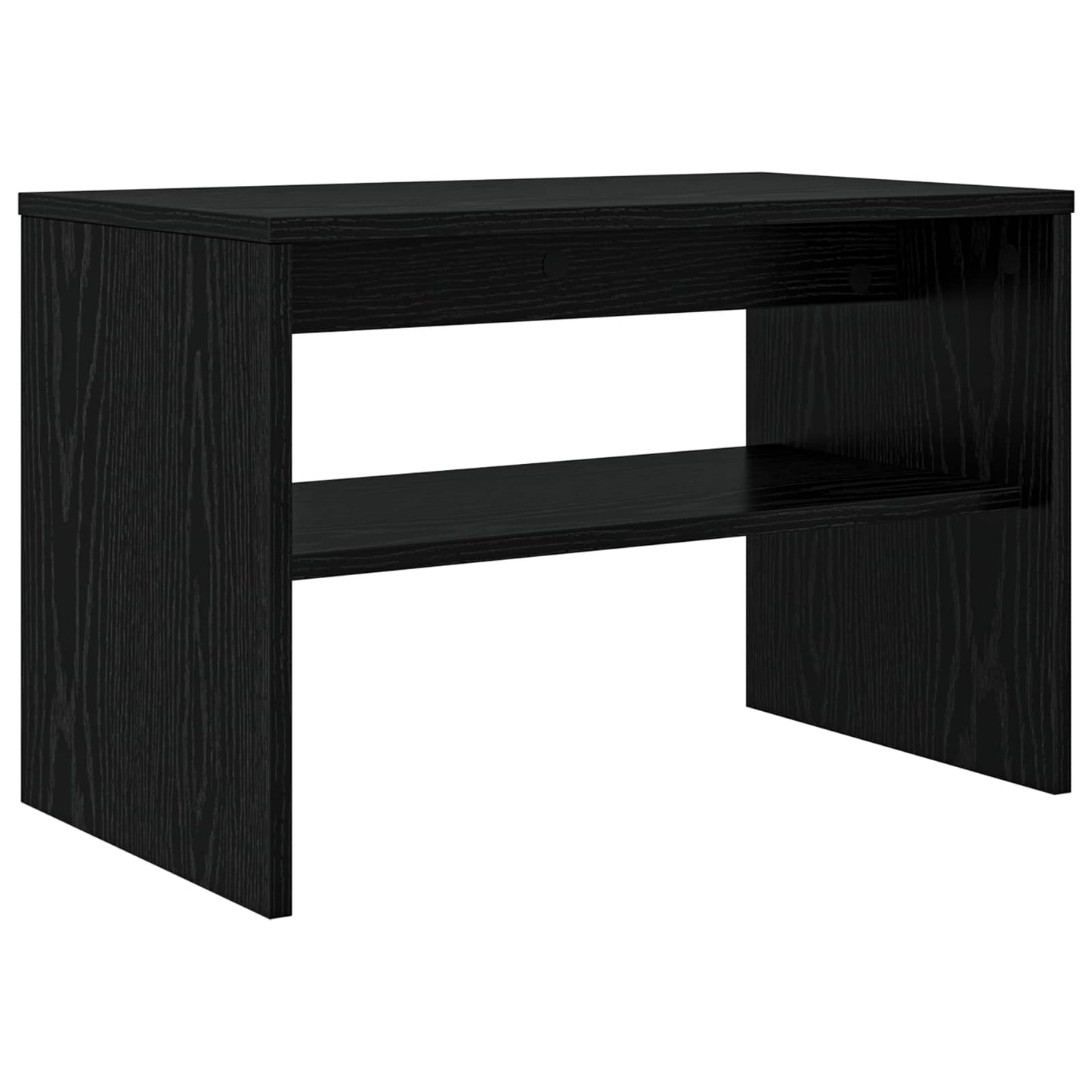 TV Cabinet Black Oak 60 x 35 x 40 cm Engineered Wood