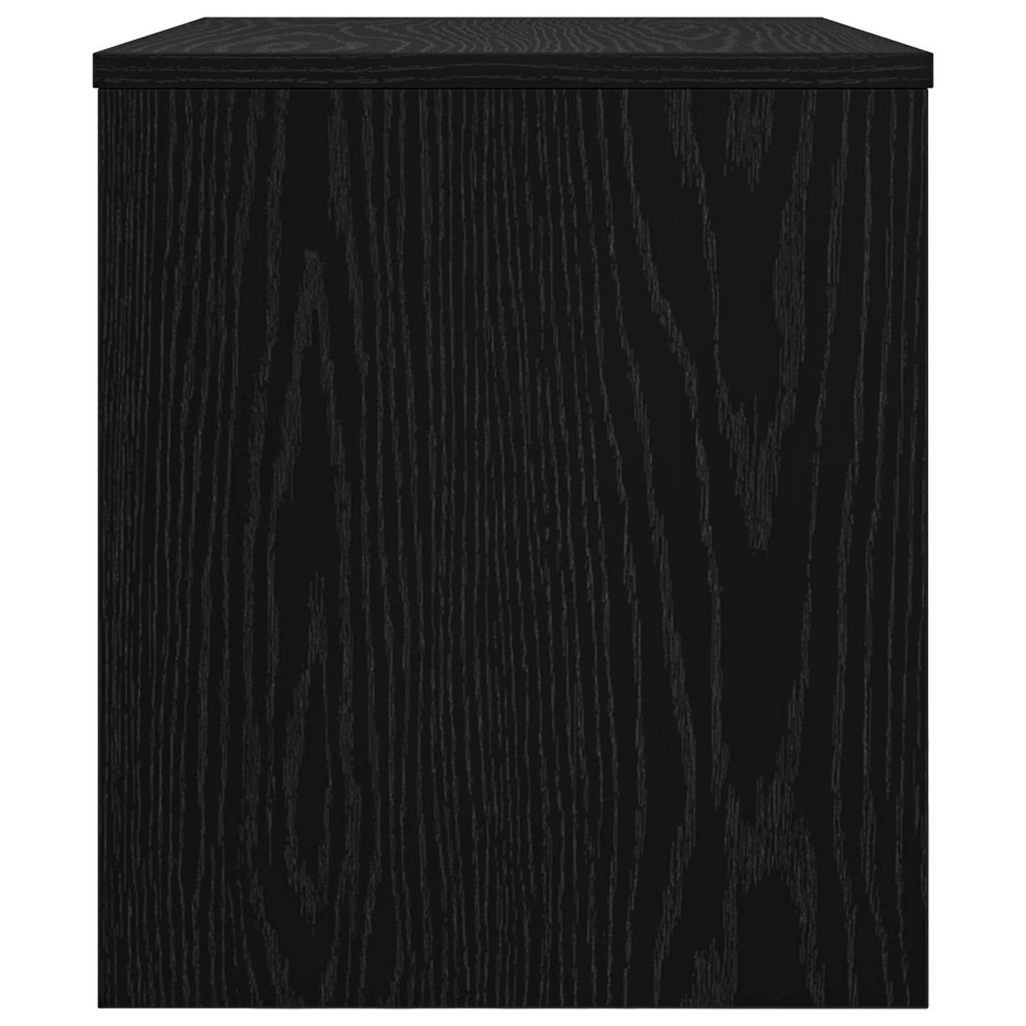 TV Cabinet Black Oak 60 x 35 x 40 cm Engineered Wood