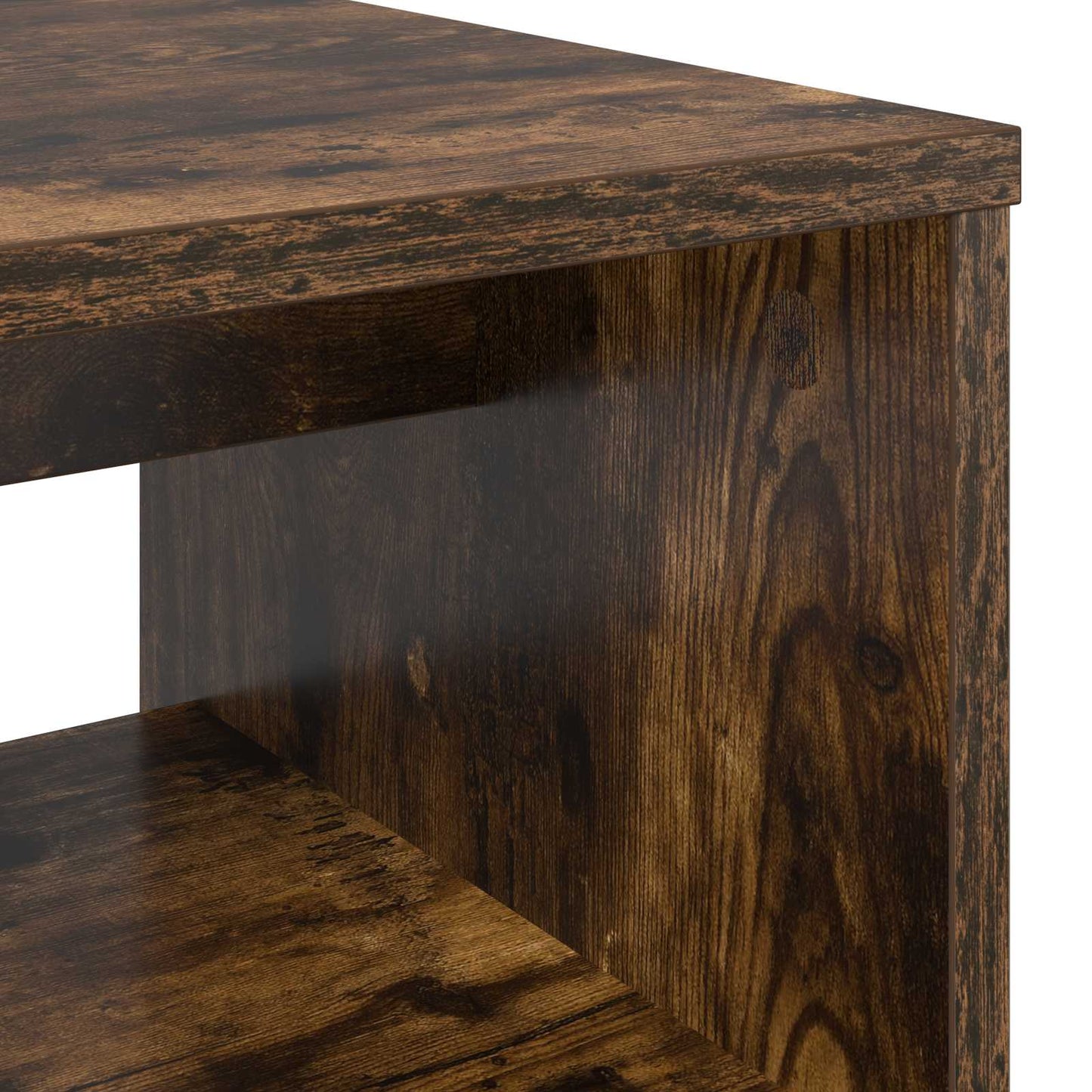 TV Cabinet 80 x 35 x 40 cm Smoked Oak Engineered Wood
