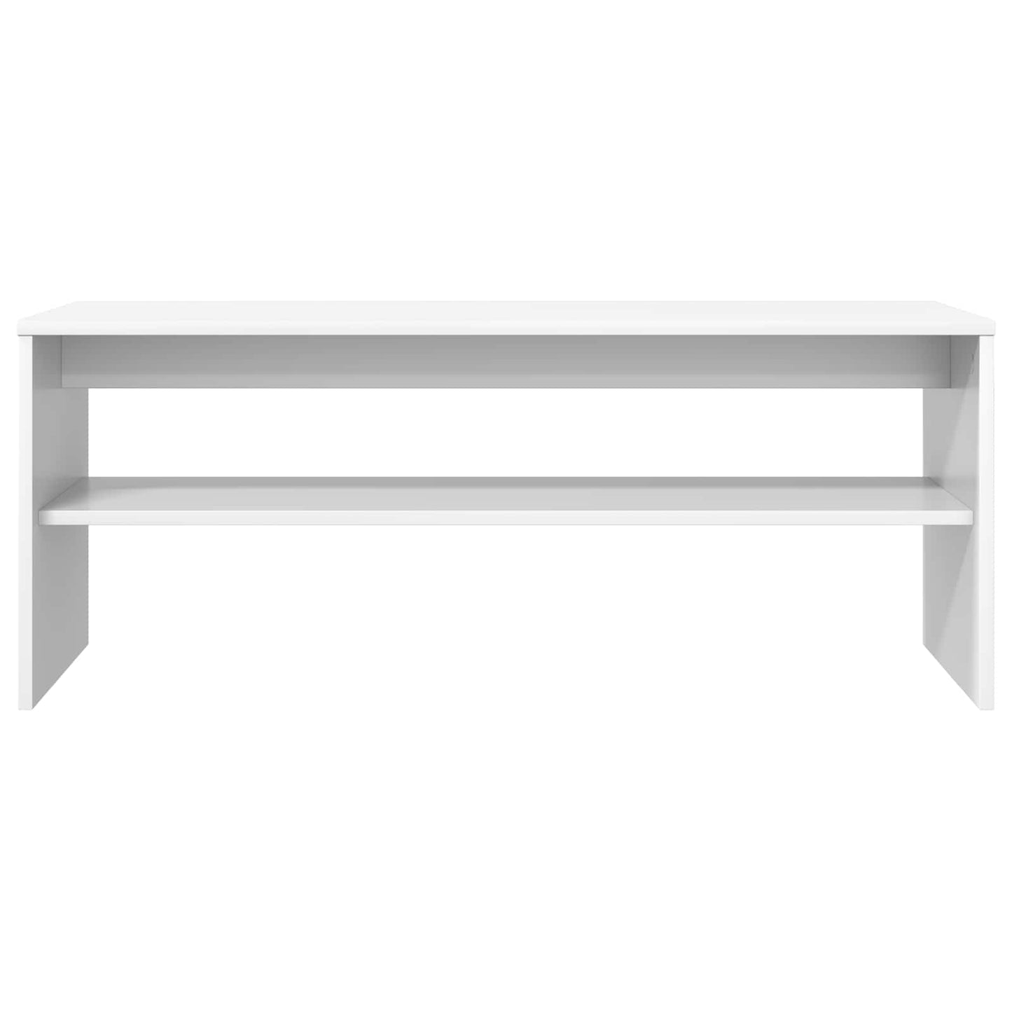 TV Cabinet White 100 x 35 x 40 cm Engineered Wood