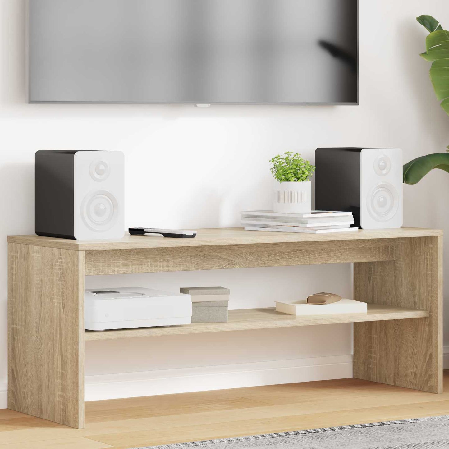 TV Cabinet 100 x 35 x 40 cm Sonoma Oak Engineered Wood