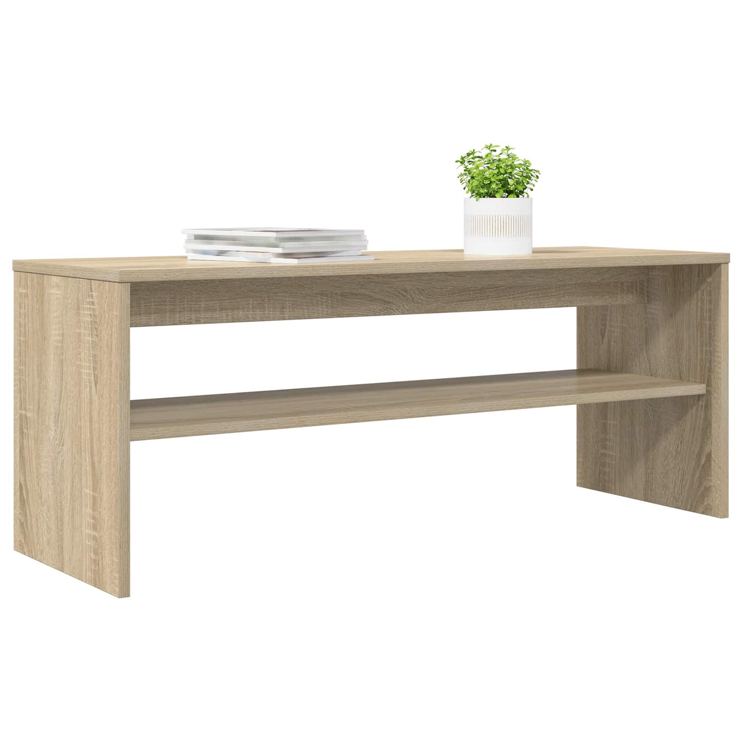 TV Cabinet 100 x 35 x 40 cm Sonoma Oak Engineered Wood
