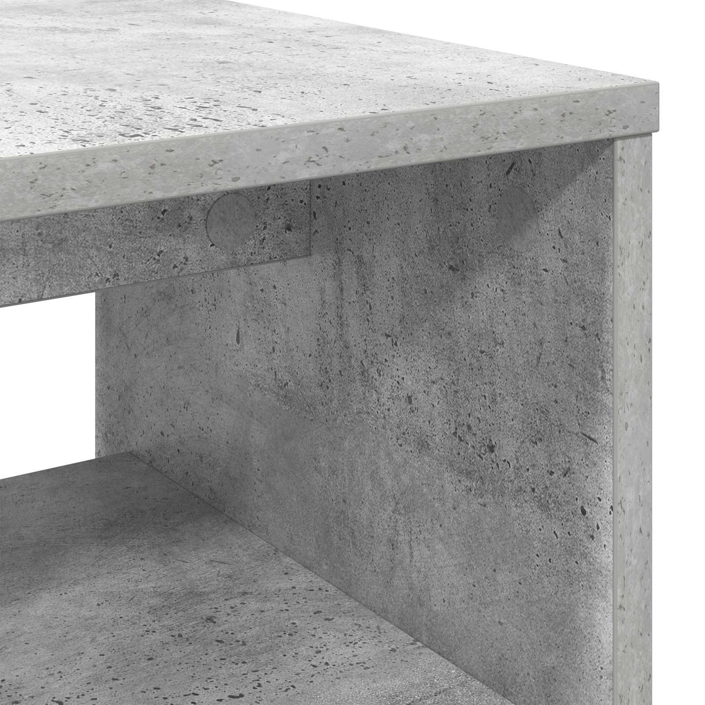 TV Cabinet 100 x 35 x 40 cm Concrete Grey Engineered Wood