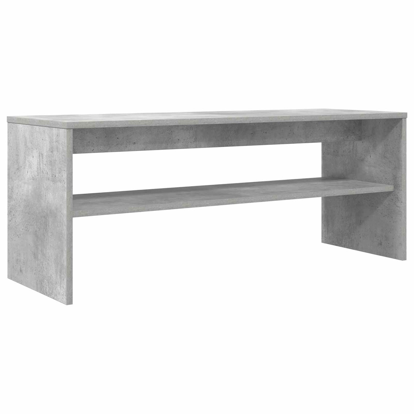 TV Cabinet 100 x 35 x 40 cm Concrete Grey Engineered Wood