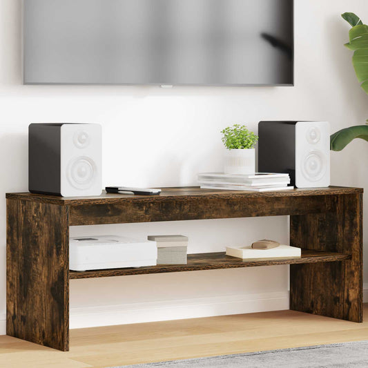 TV Cabinet 100 x 35 x 40 cm Smoked Oak Engineered Wood