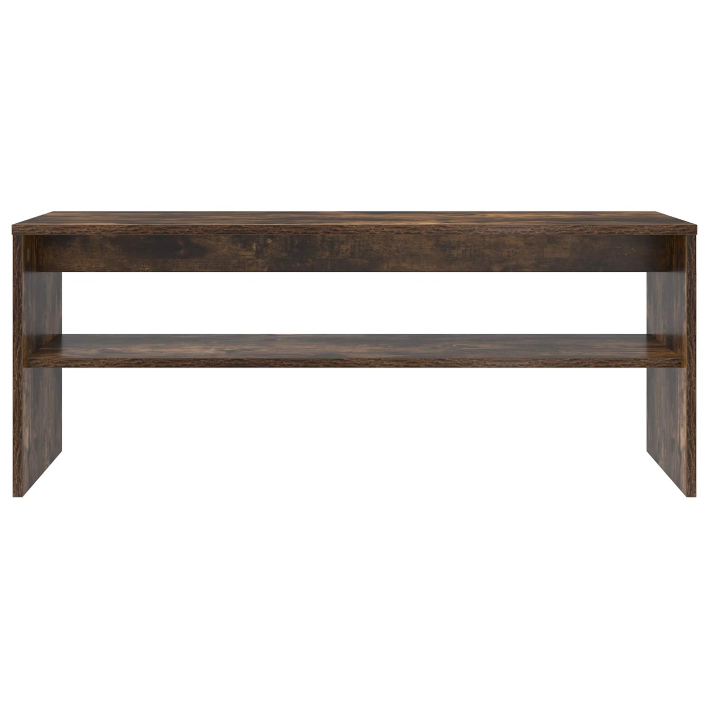 TV Cabinet Smoked Oak 100 x 35 x 40 cm Engineered Wood
