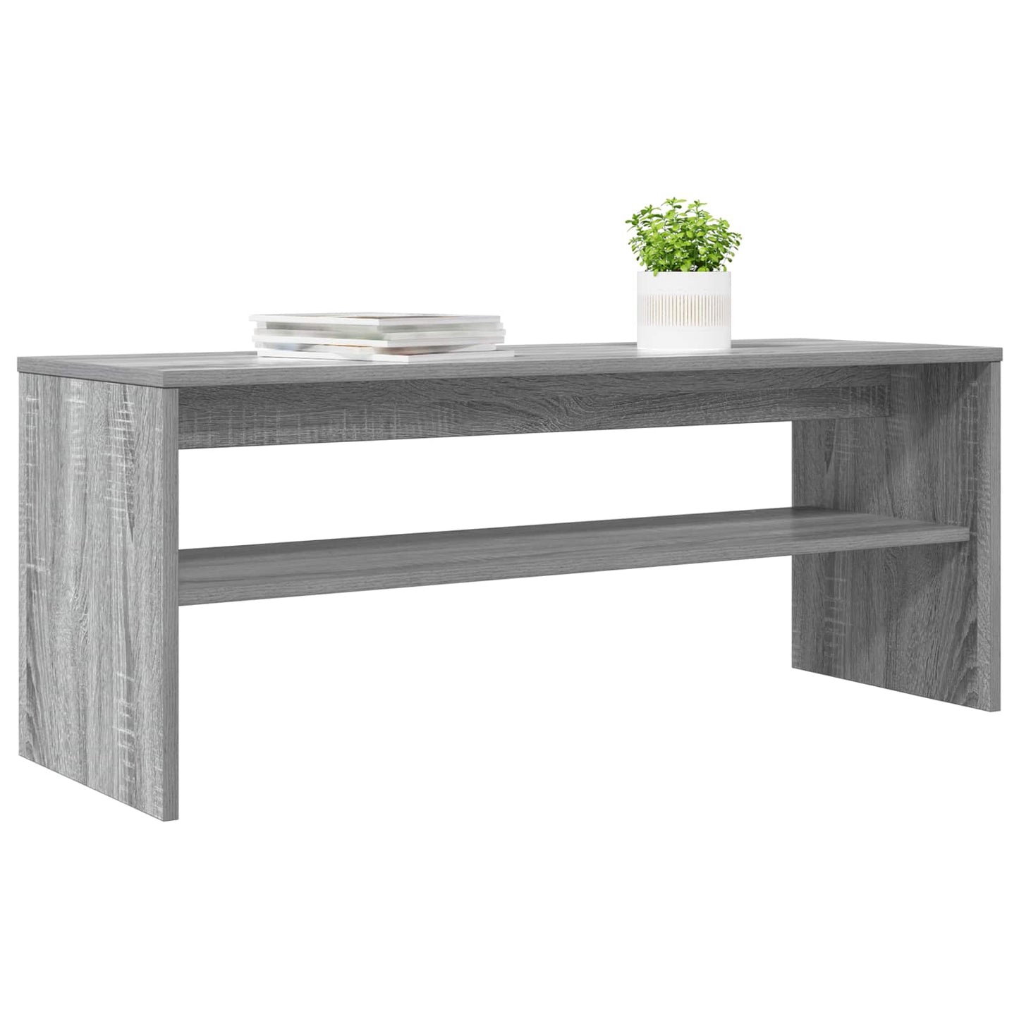 TV Cabinet 100 x 35 x 40 cm Grey Sonoma Engineered Wood