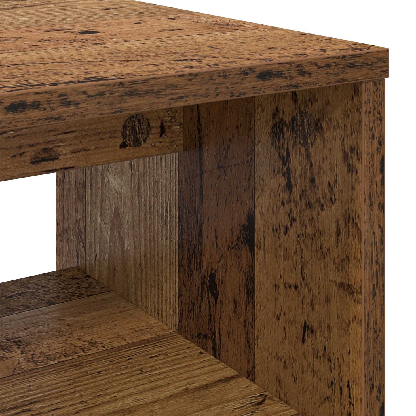TV Cabinet Old Wood 100 x 35 x 40 cm Engineered Wood