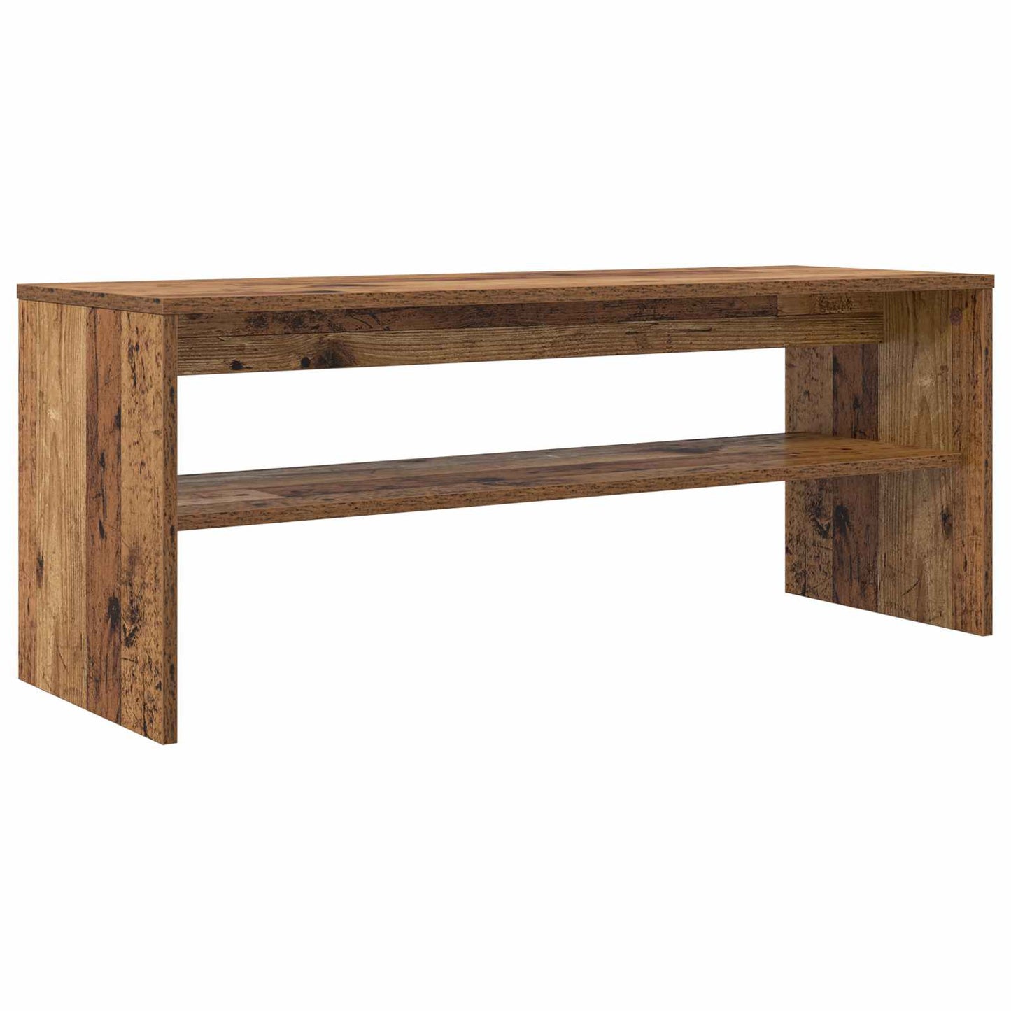 TV Cabinet Old Wood 100 x 35 x 40 cm Engineered Wood
