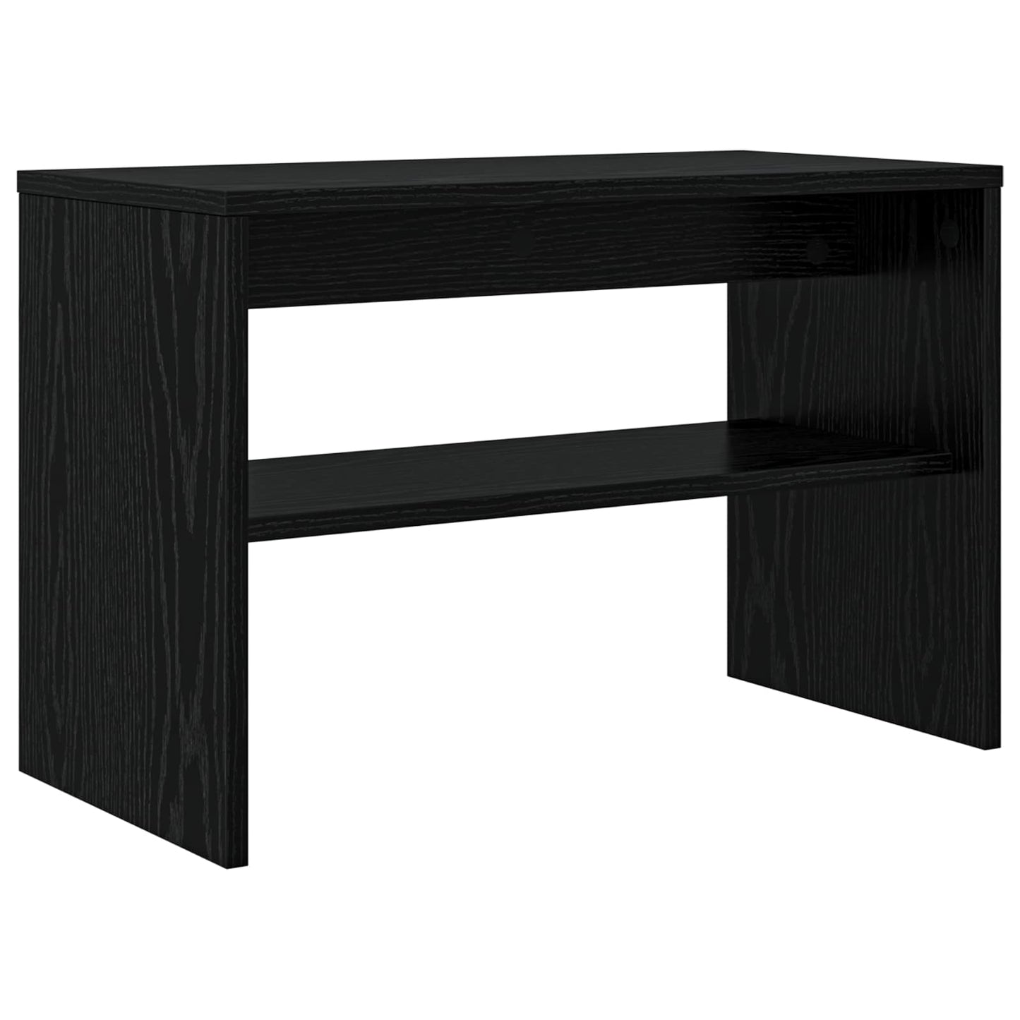 TV Cabinet 60 x 30 x 40 cm Black Oak Engineered Wood