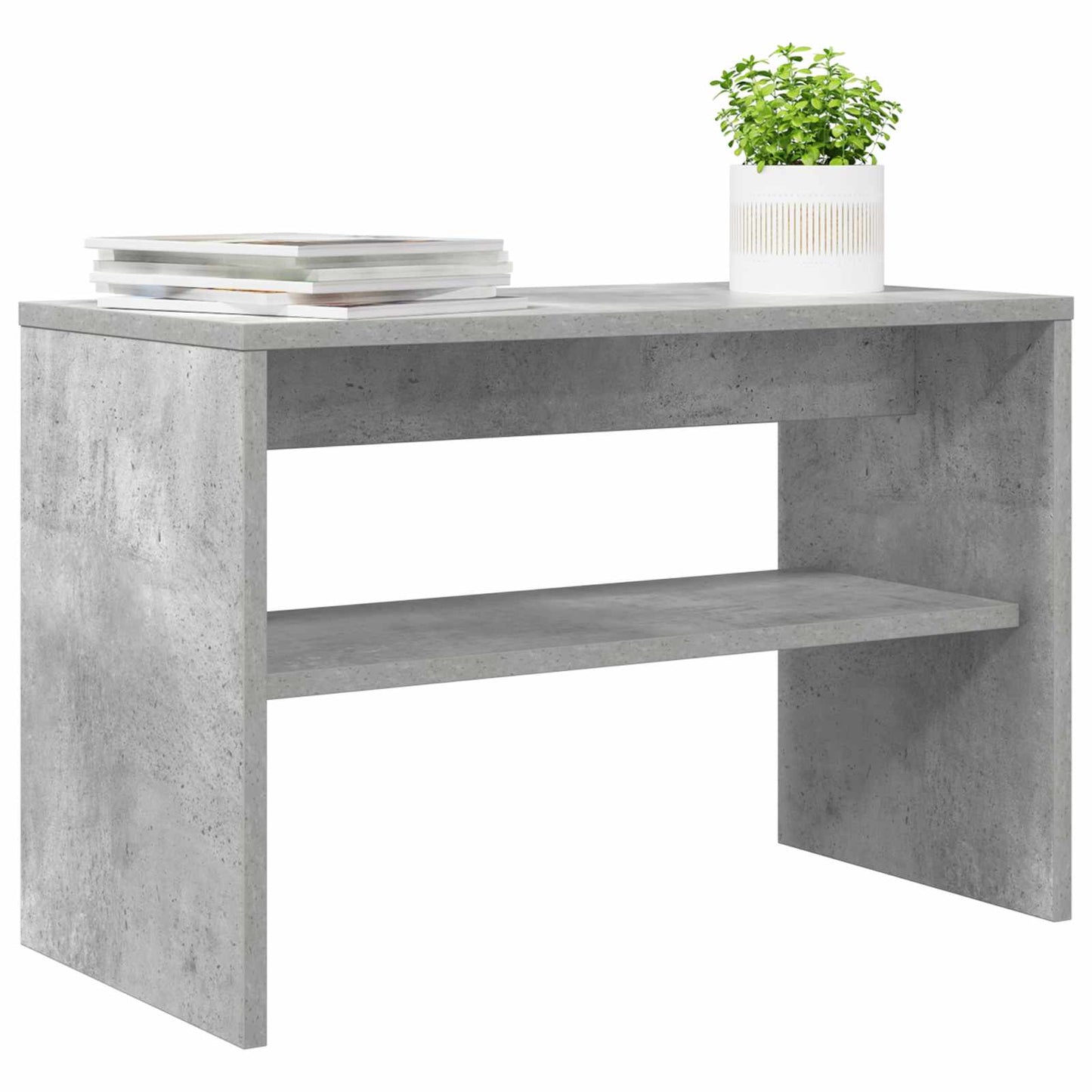 TV Cabinet 60 x 30 x 40 cm Concrete Grey Engineered Wood