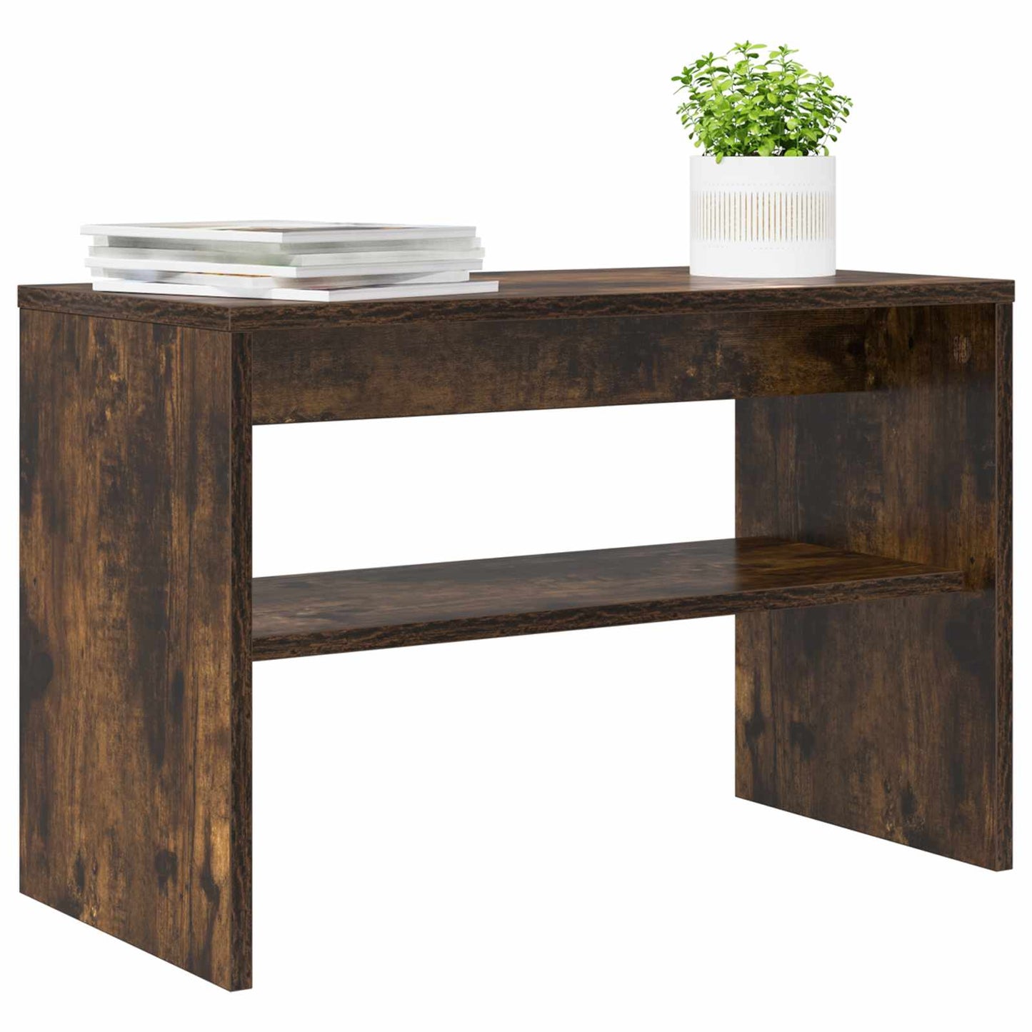 TV Cabinet 60 x 30 x 40 cm Smoked Oak Engineered Wood