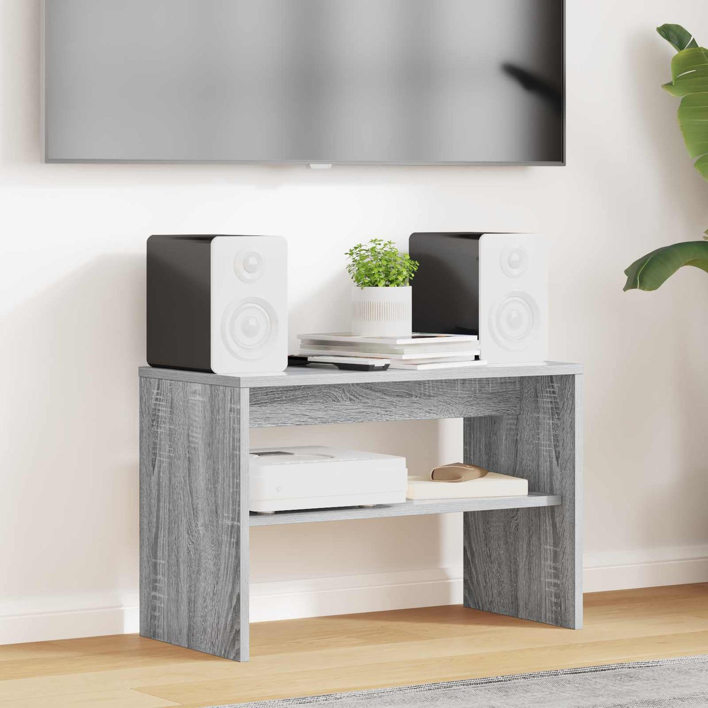 TV Cabinet Grey Sonoma 60 x 30 x 40 cm Engineered Wood