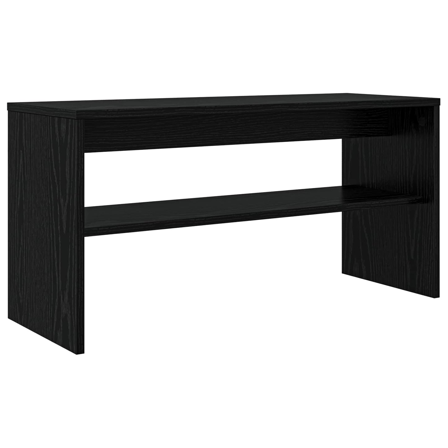 TV Cabinet 80 x 30 x 40 cm Black Oak Engineered Wood