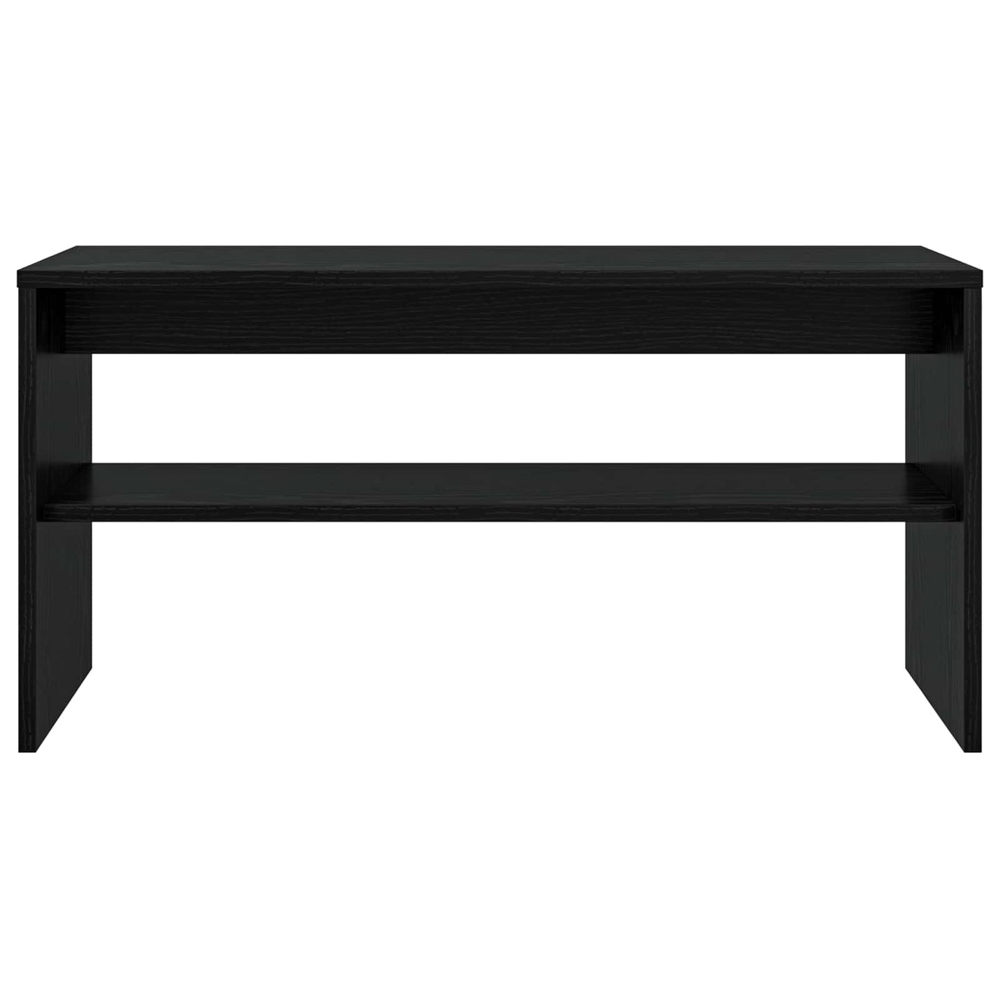TV Cabinet 80 x 30 x 40 cm Black Oak Engineered Wood