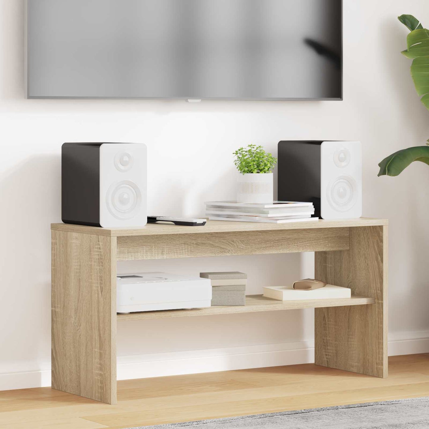 TV Cabinet 80 x 30 x 40 cm Sonoma Oak Engineered Wood