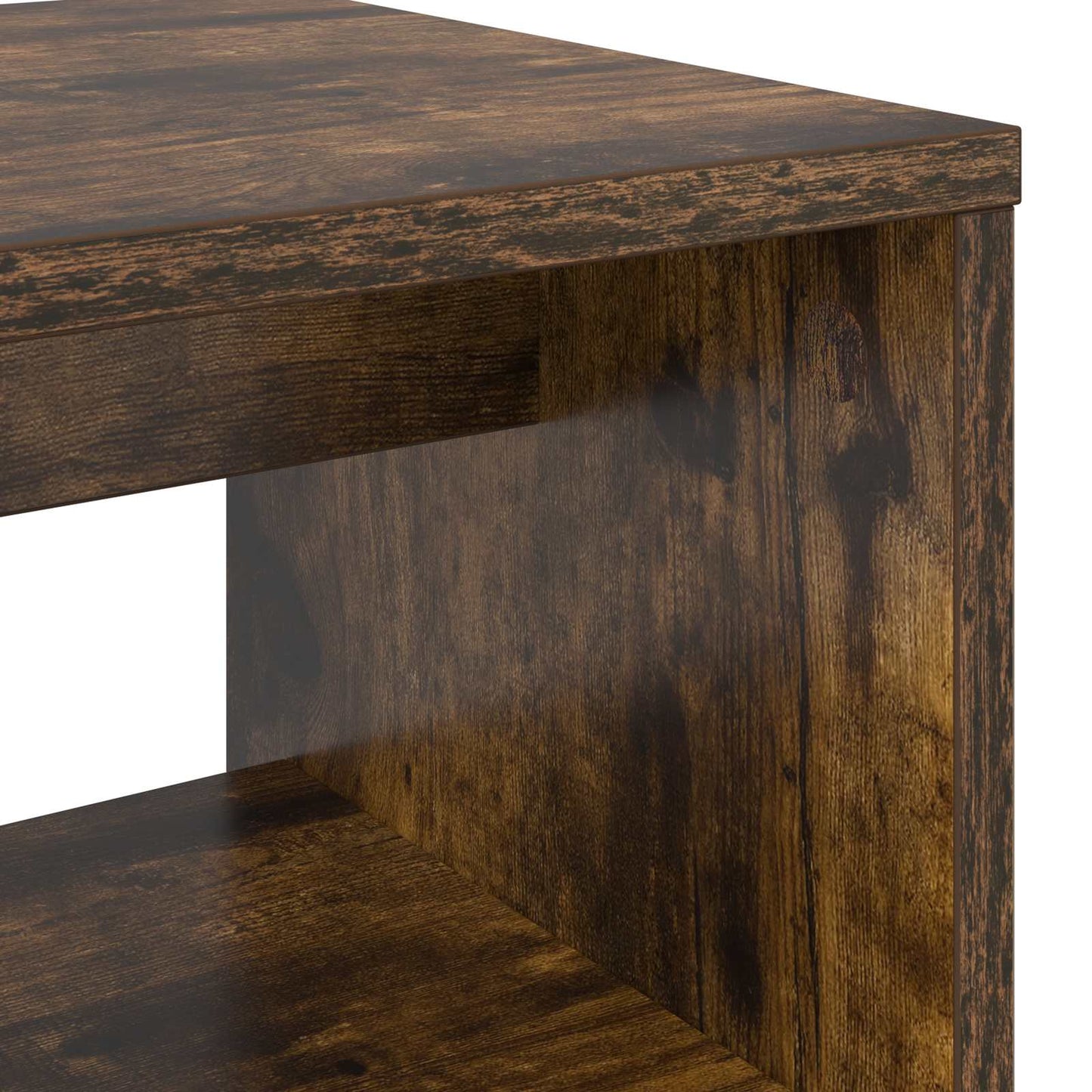 TV Cabinet 80 x 30 x 40 cm Smoked Oak Engineered Wood