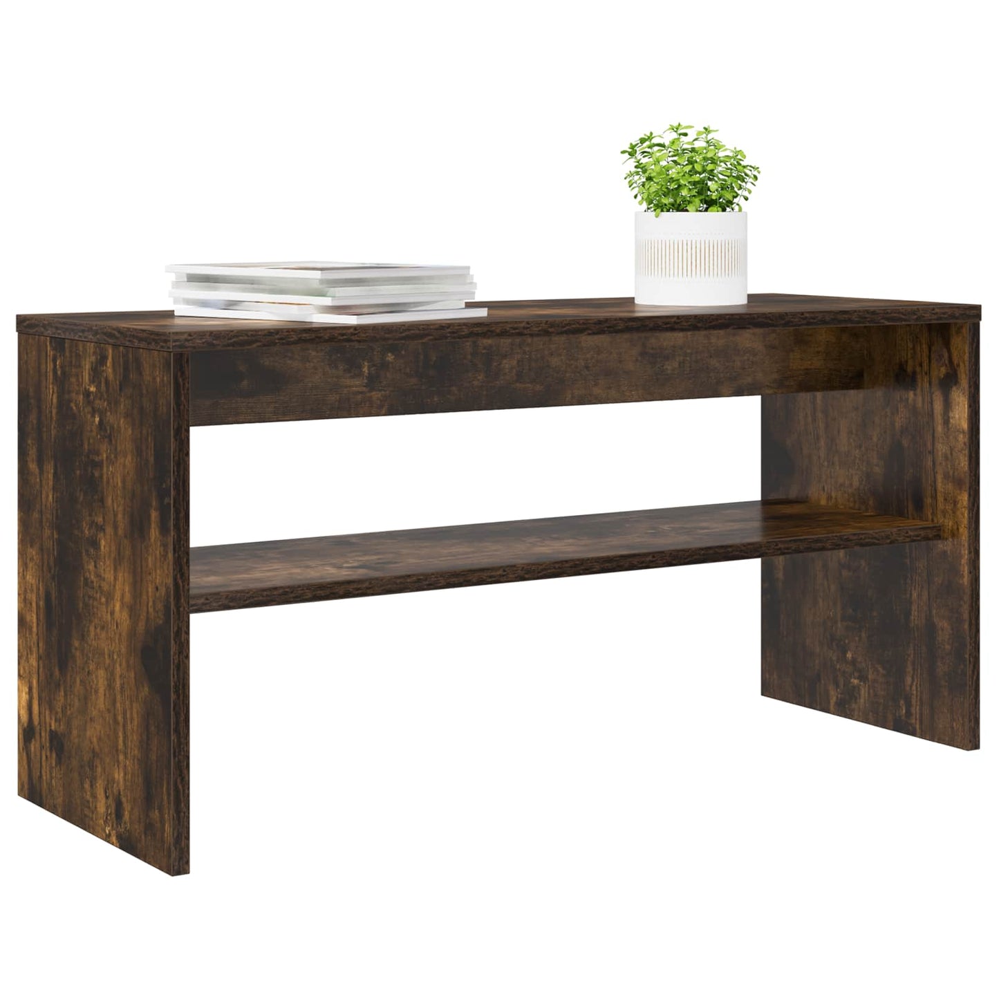 TV Cabinet 80 x 30 x 40 cm Smoked Oak Engineered Wood