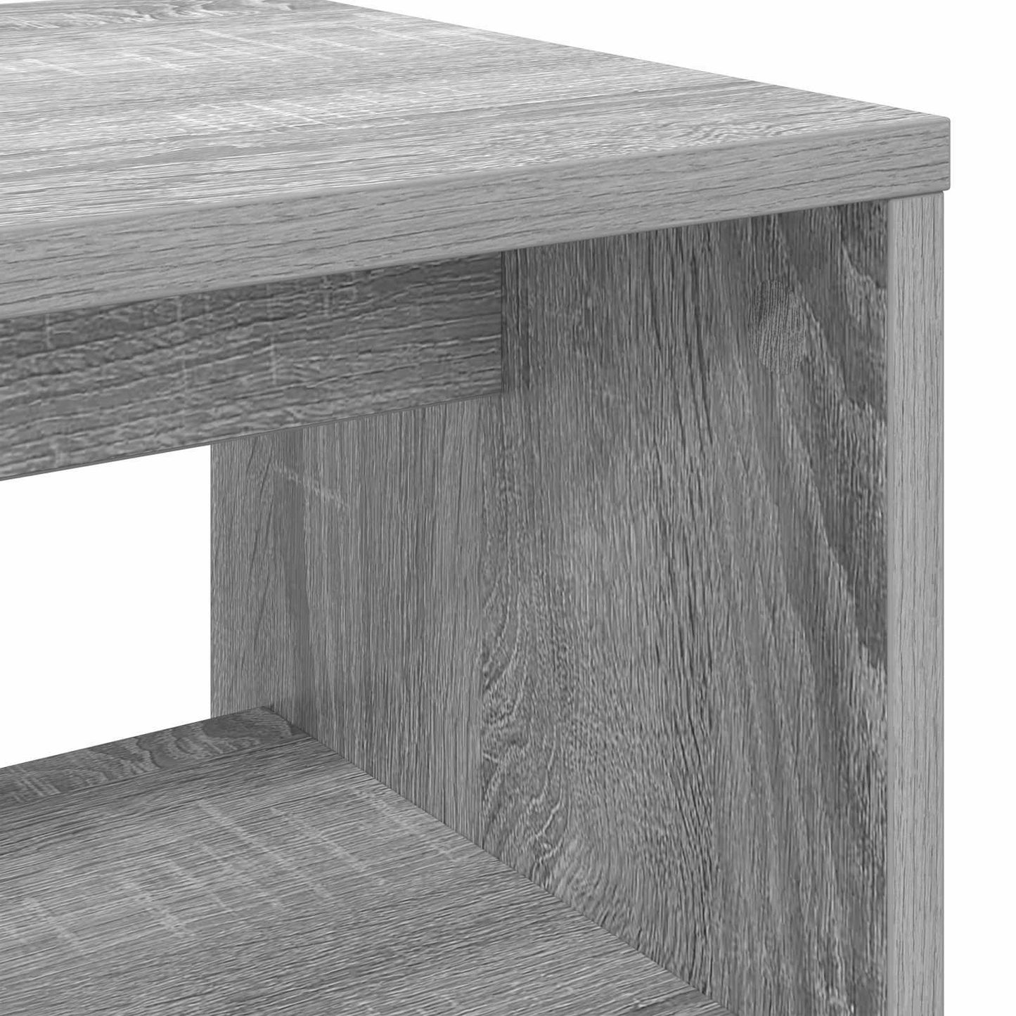 TV Cabinet Grey Sonoma 80 x 30 x 40 cm Engineered Wood
