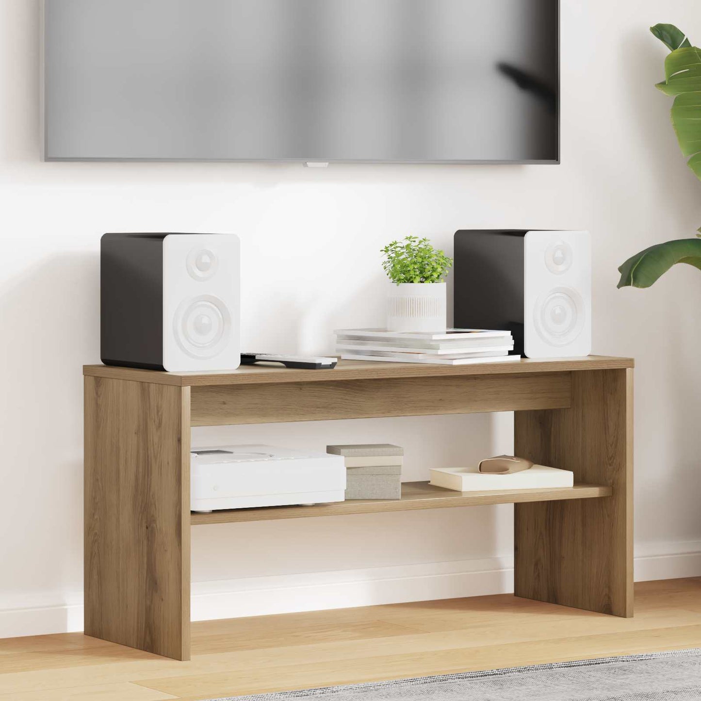 TV Cabinet Artisan Oak 80 x 30 x 40 cm Engineered Wood