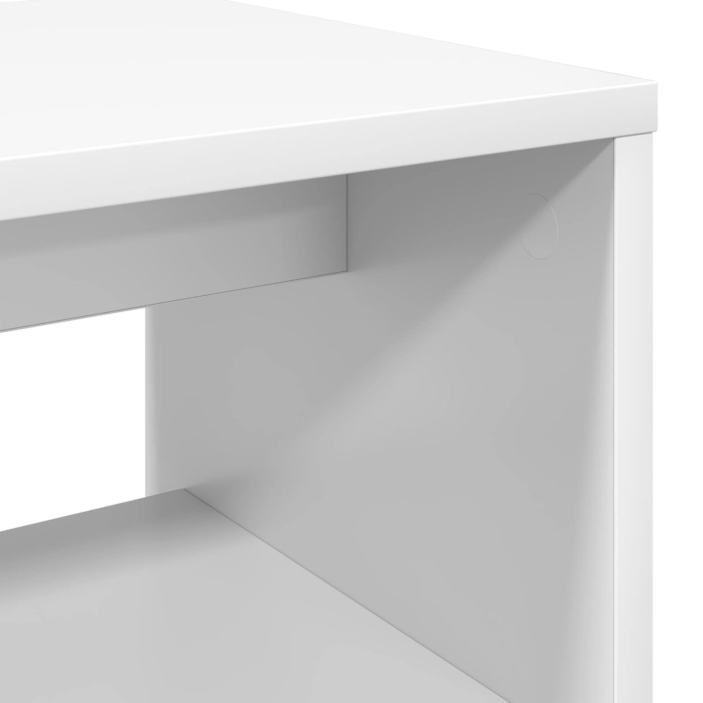 TV Cabinet 100 x 30 x 40 cm White Engineered Wood