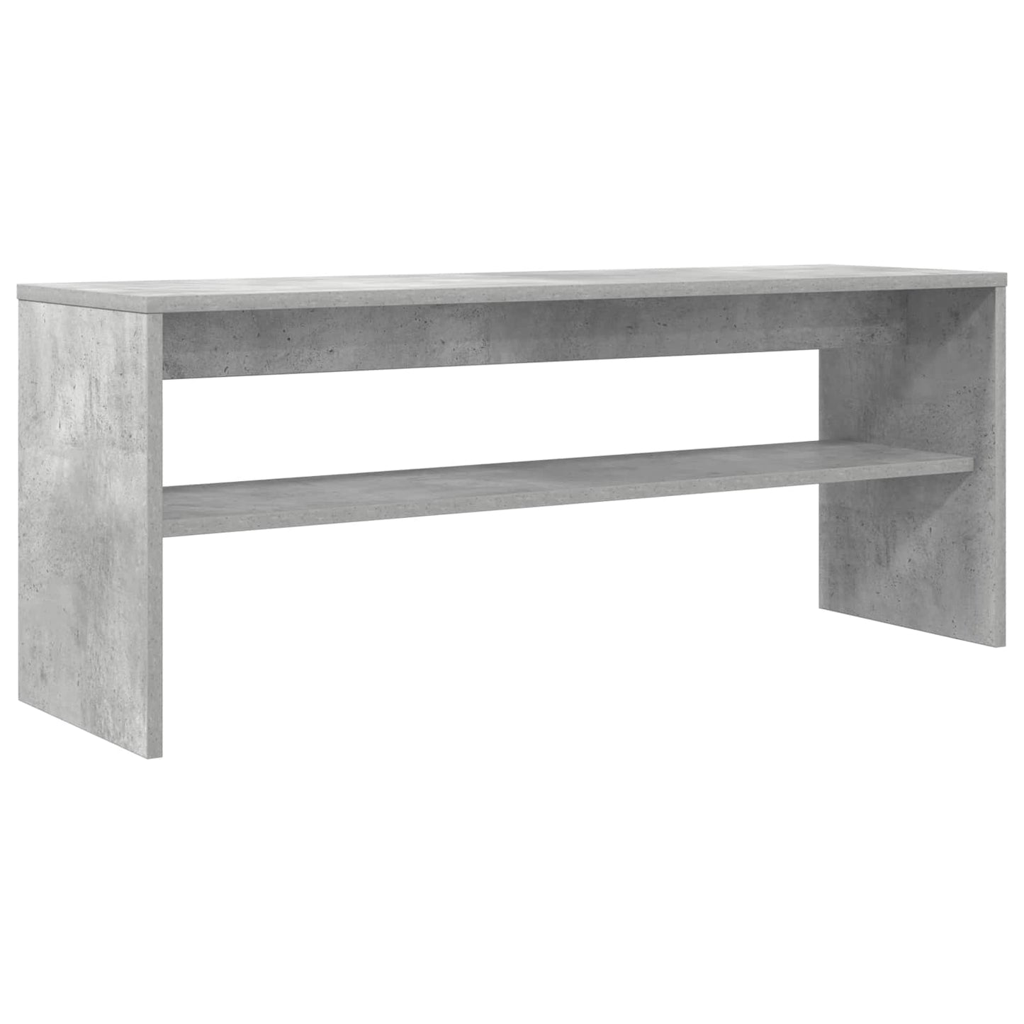 TV Cabinet 100 x 30 x 40 cm Concrete Grey Engineered Wood